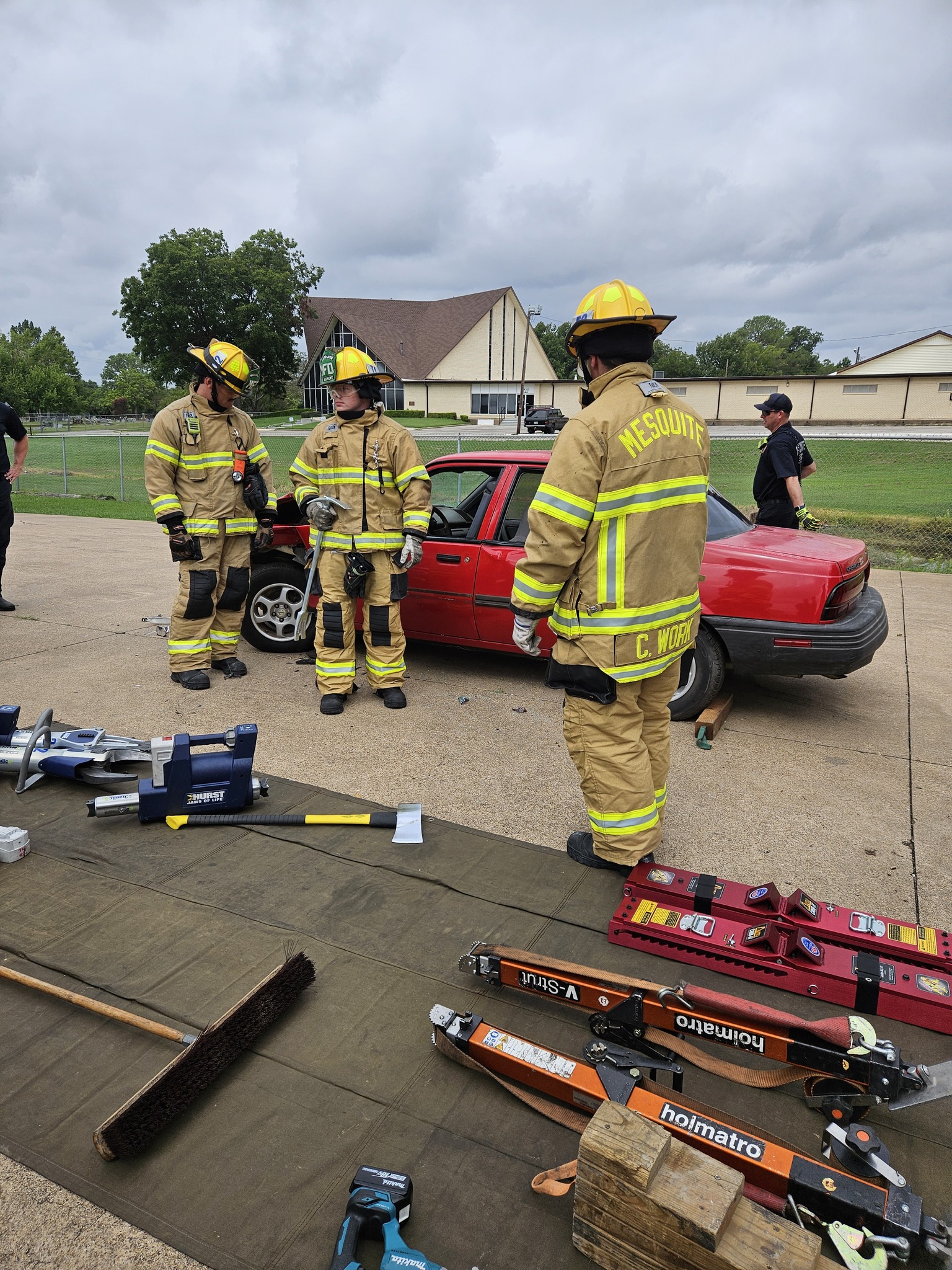 Crews performing some extrication training! Know that if you are ...