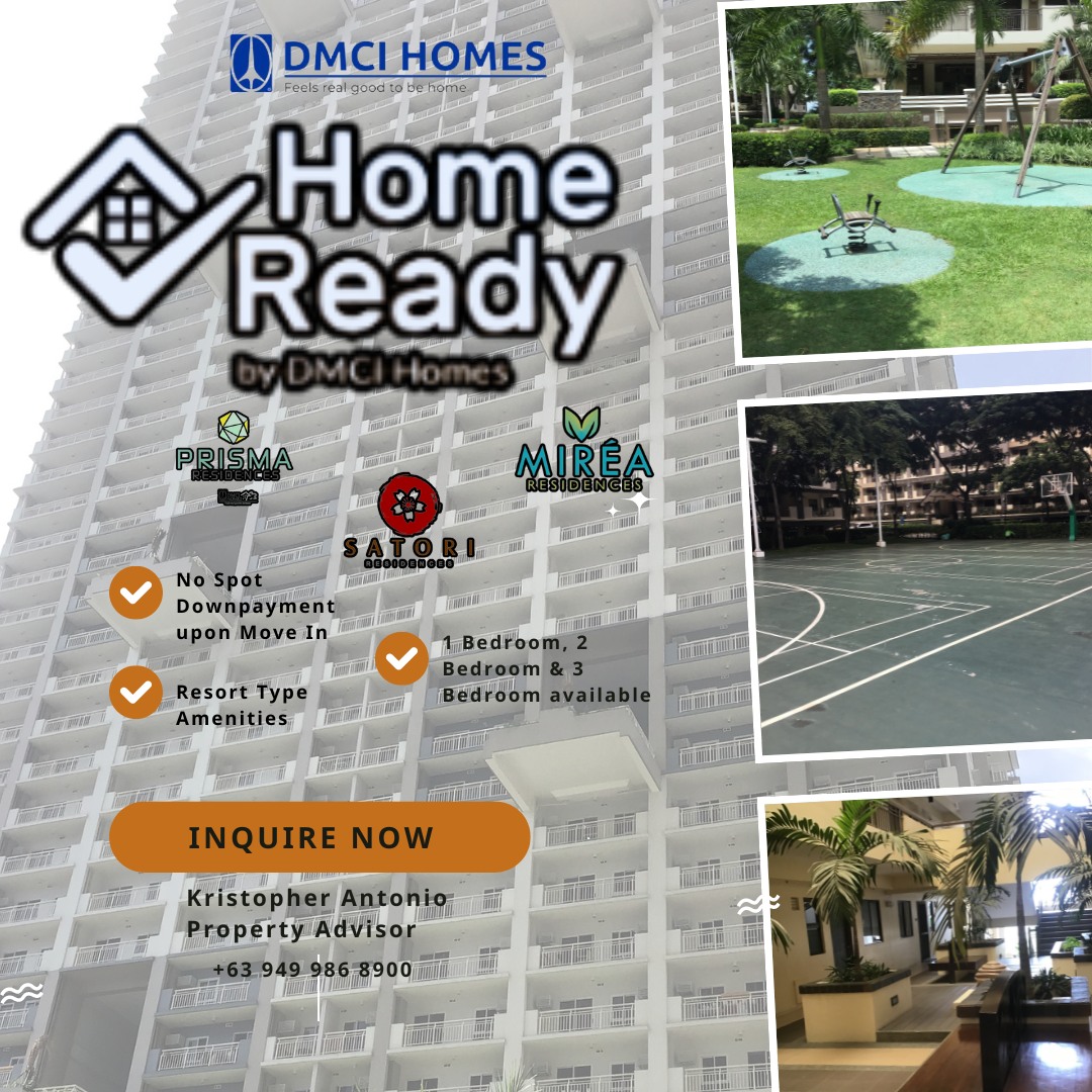 DMCI - What is Home Ready™? This is DMCI Homes’ rent-to-own program ...
