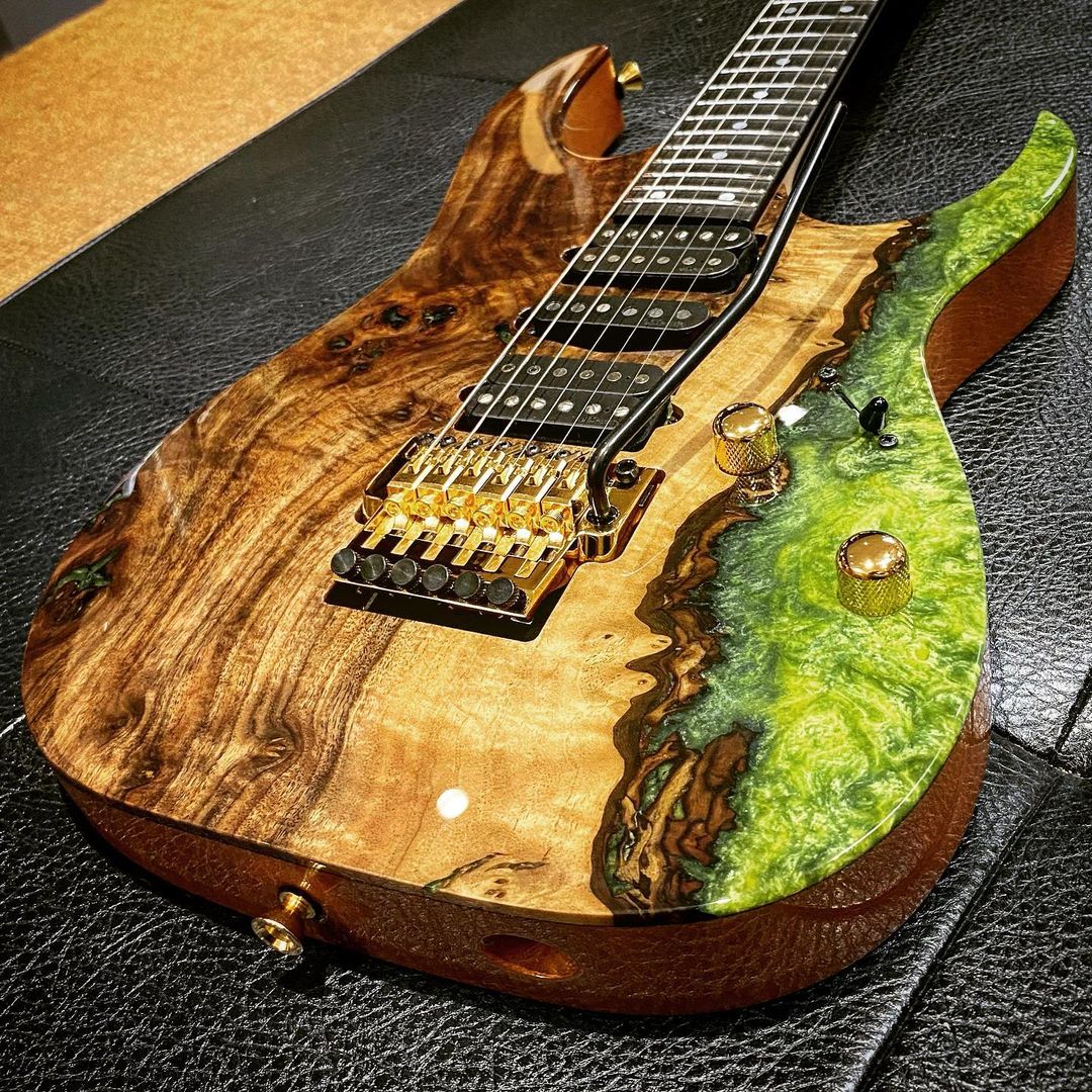 Another masterpiece from the Ibanez Guitars J Custom line – this