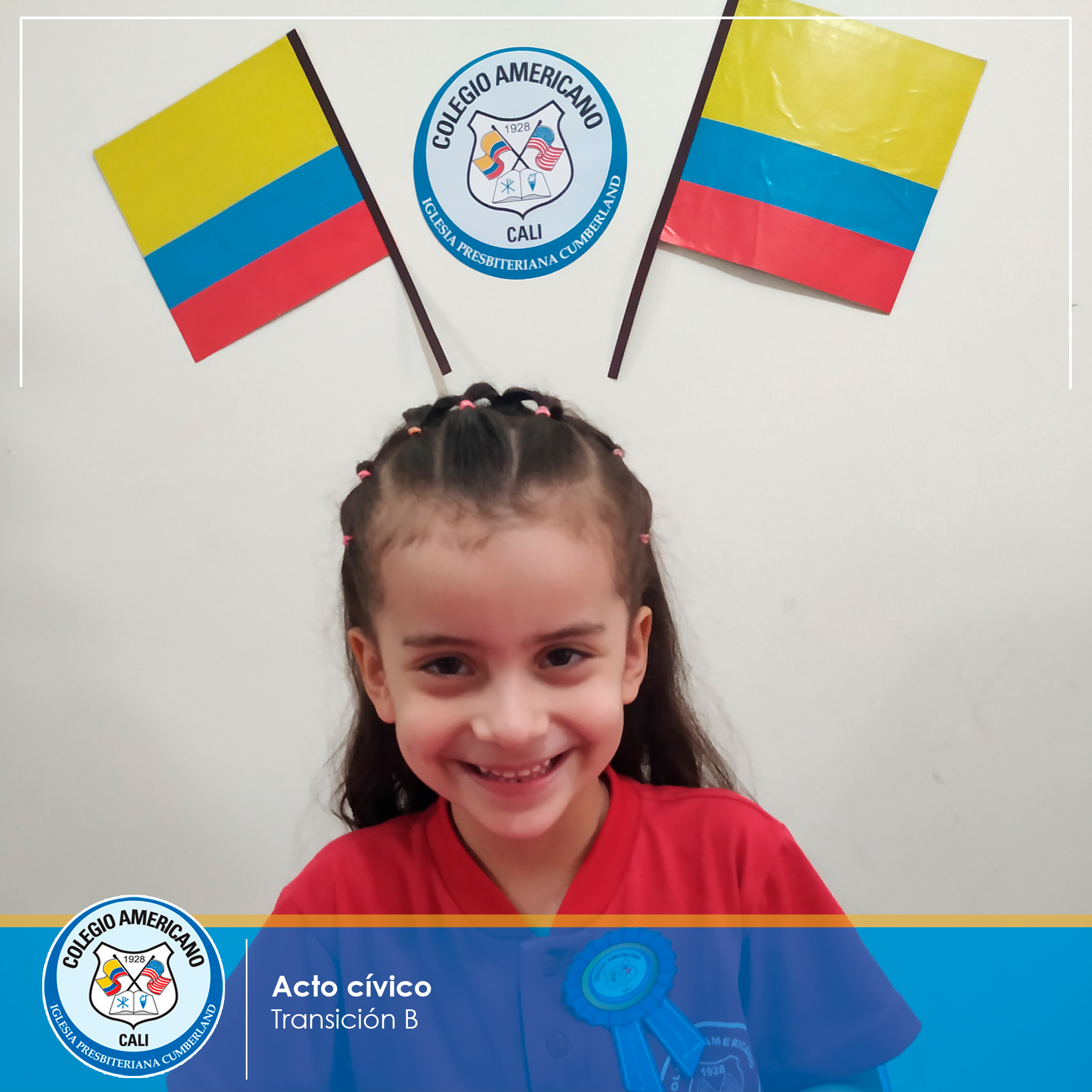 💙💛 ¡Acto cívico e izada de... - Colegio Americano Cali | Facebook