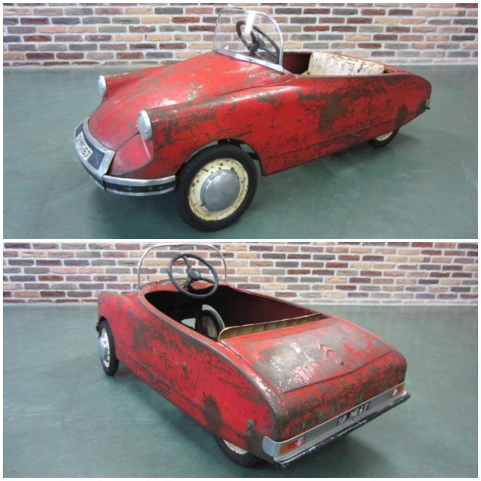 1963 Citroen DS 19 original pedal car