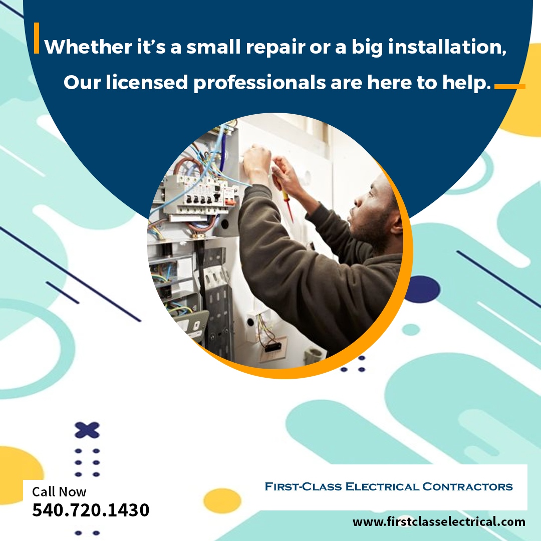 First Class Electrical | Fredericksburg VA