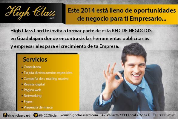 High Class Card | Guadalajara