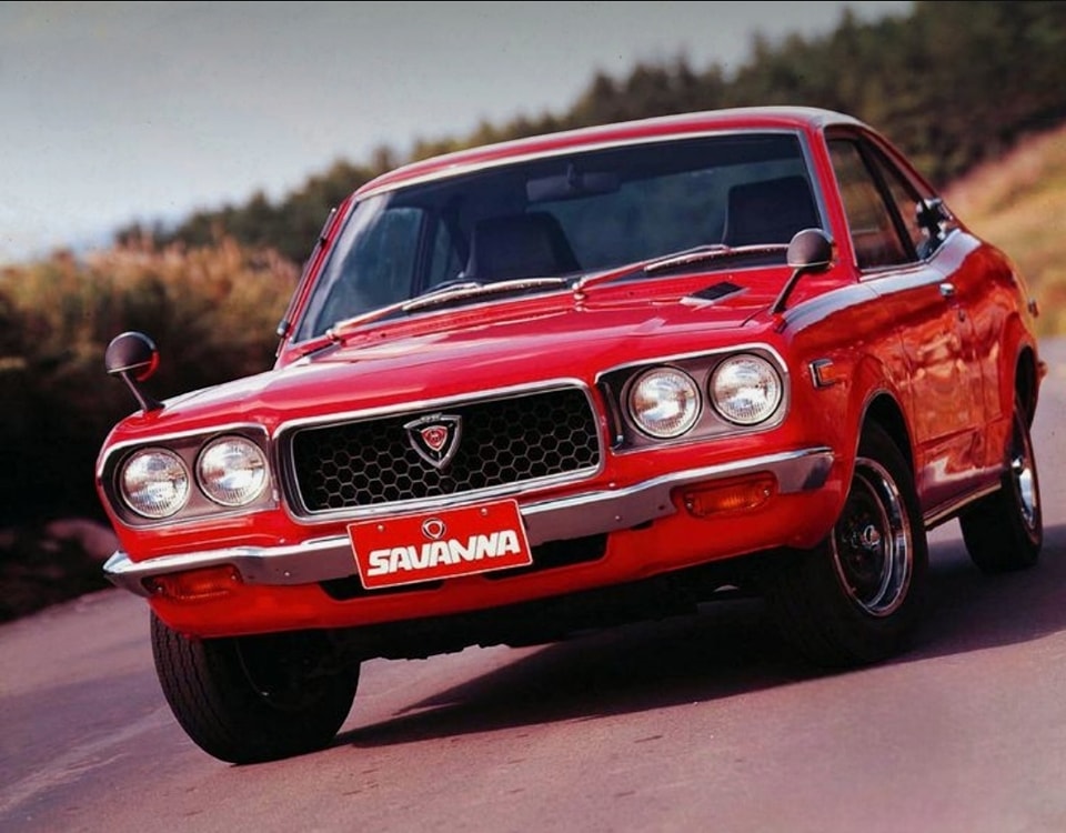 1973 Mazda RX-3 | DailyRevs Classics Called the Mazda Savanna in