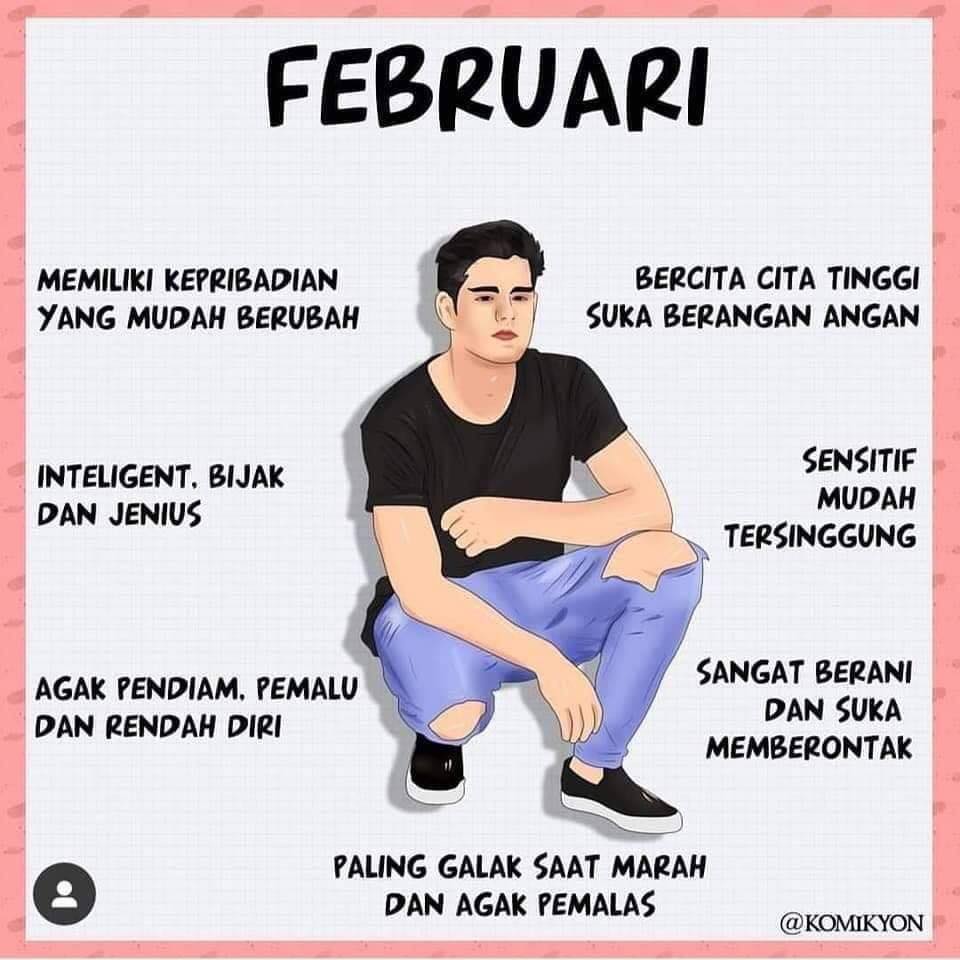 Info Menarik Sifat Seseorang Menurut Bulan Kelahiran Facebook