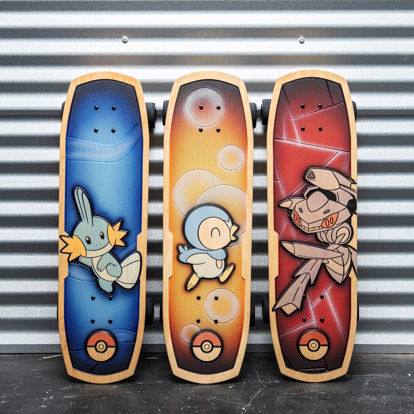 Bear Walker Skateboards exclusive to the Pokémon World