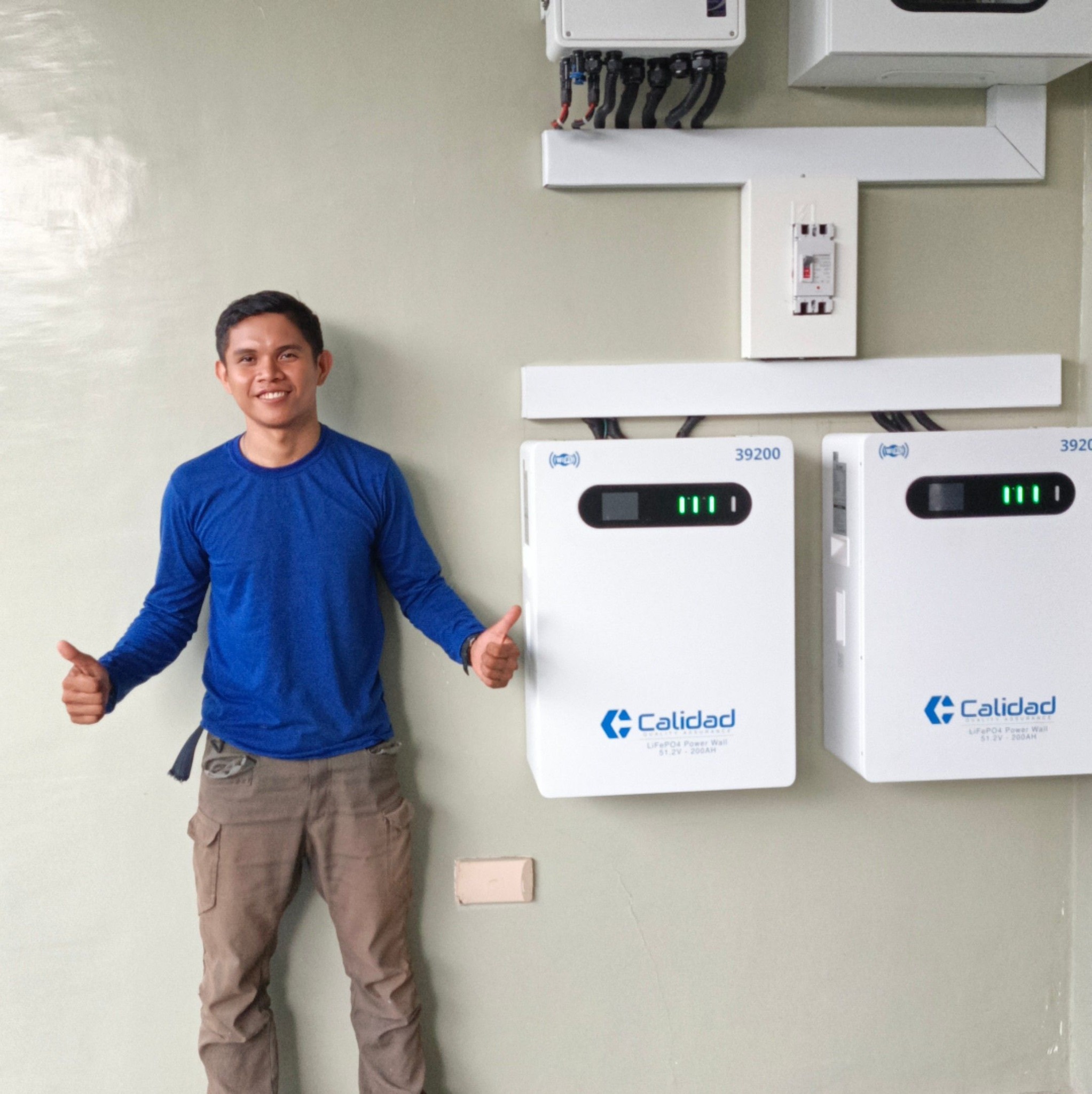 36kilowat termination hybrid solar installation #solarinstallation # ...
