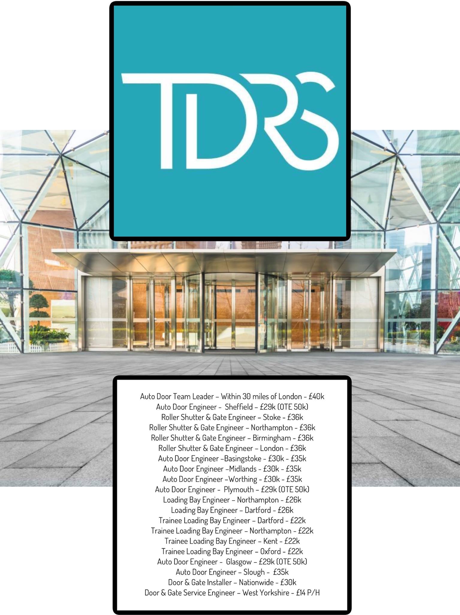 TDRS Recruitment Limited Recruiter Ashby de la Zouch 20 Photos