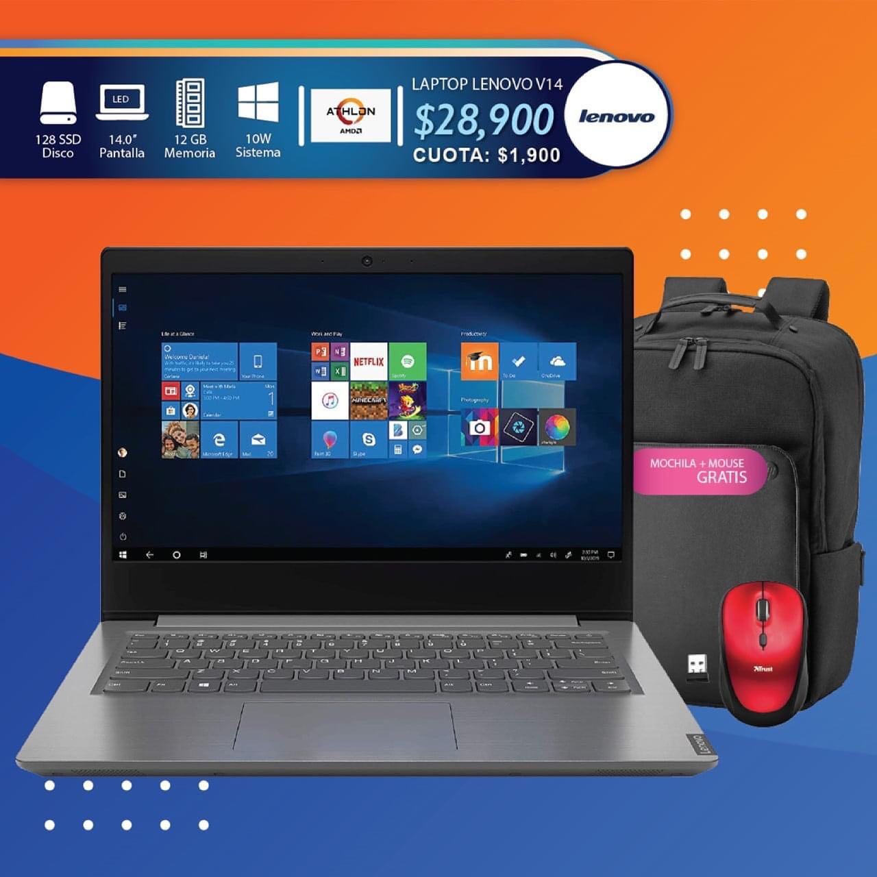 OAS Computer - Laptop Lenovo con Mochila y Mouse... | Facebook