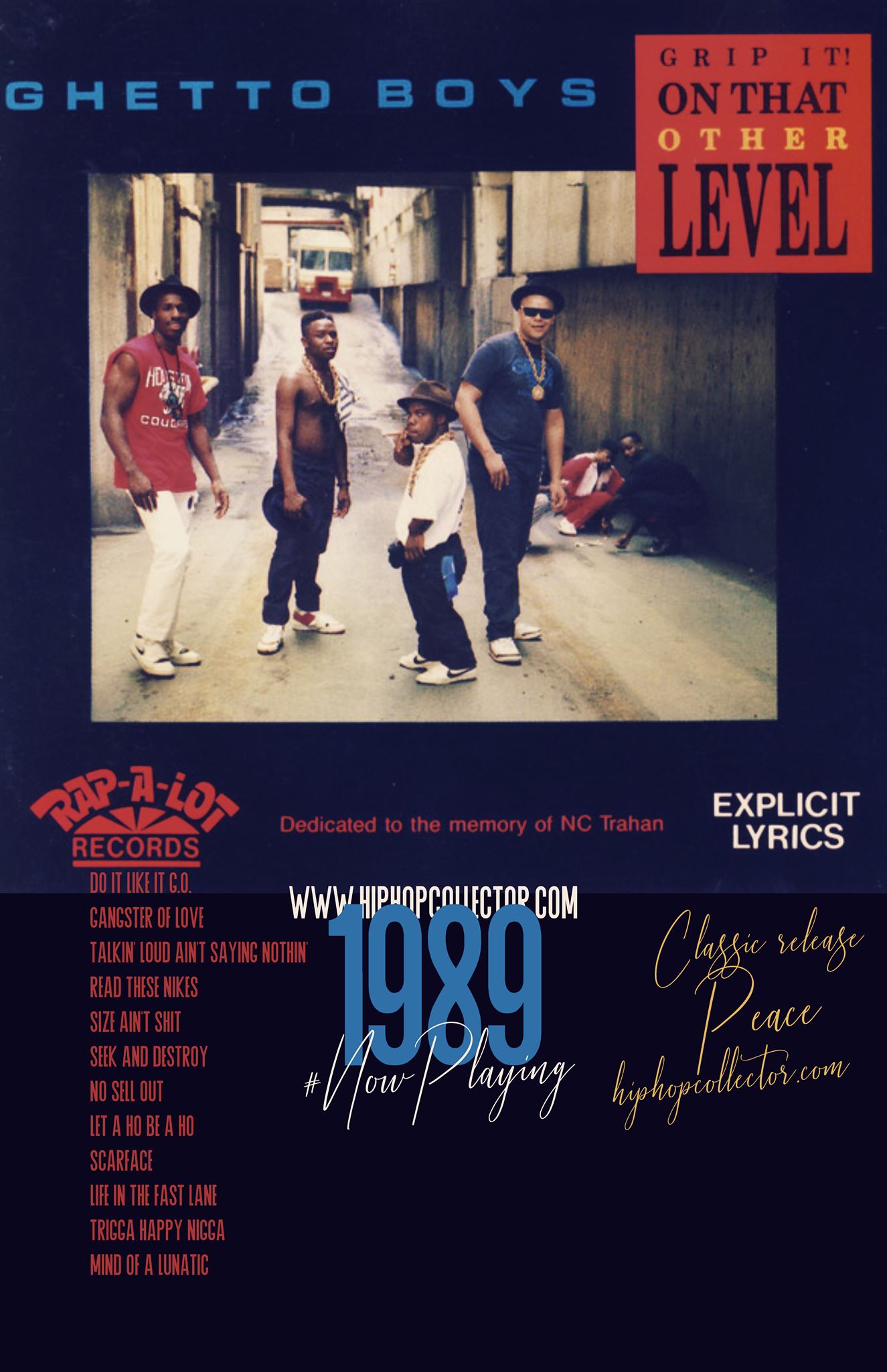 If the Geto Boys called on you to represent their legacy, what 