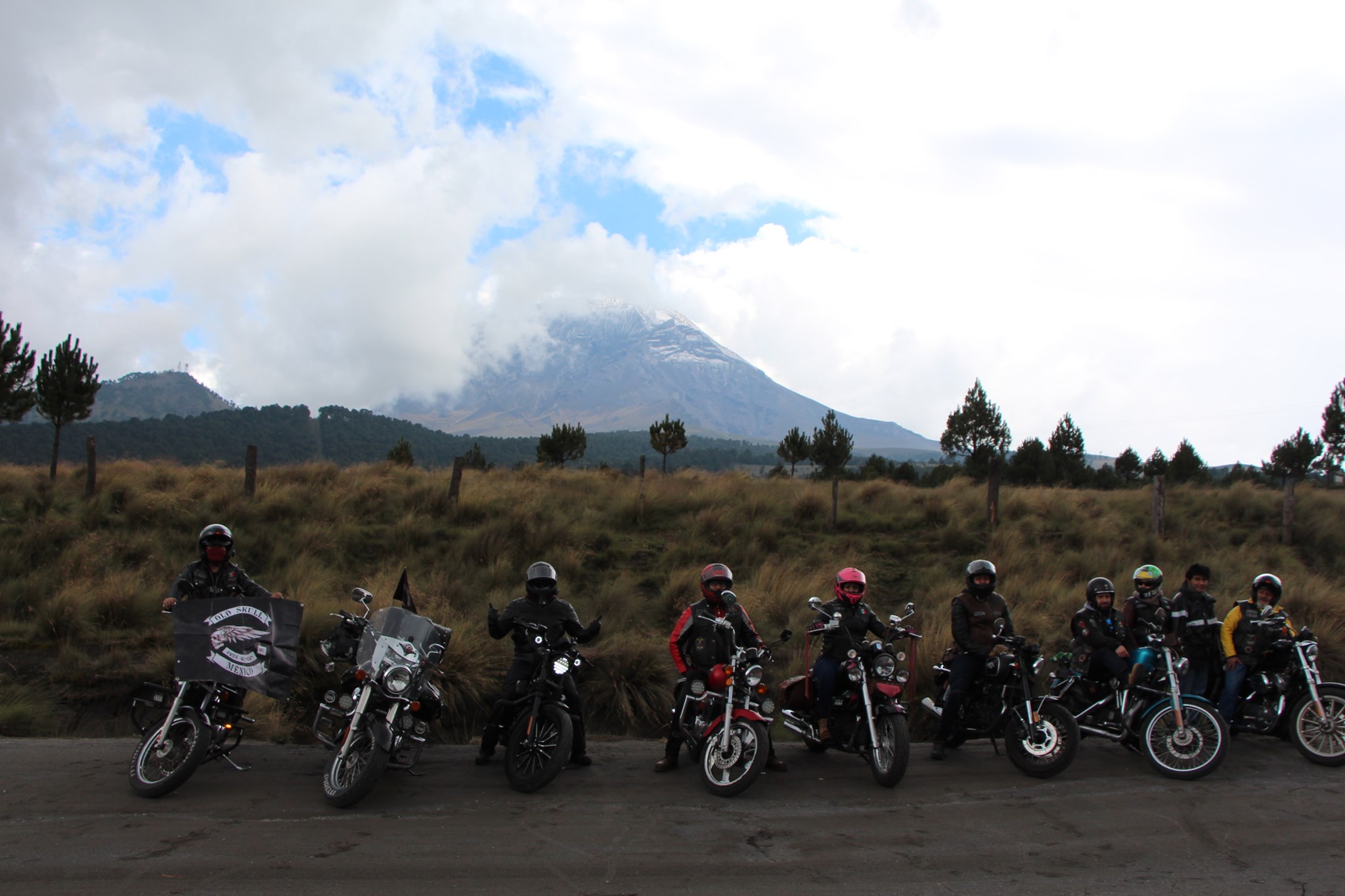 Old Skull Free Riders Mc | Mexico City