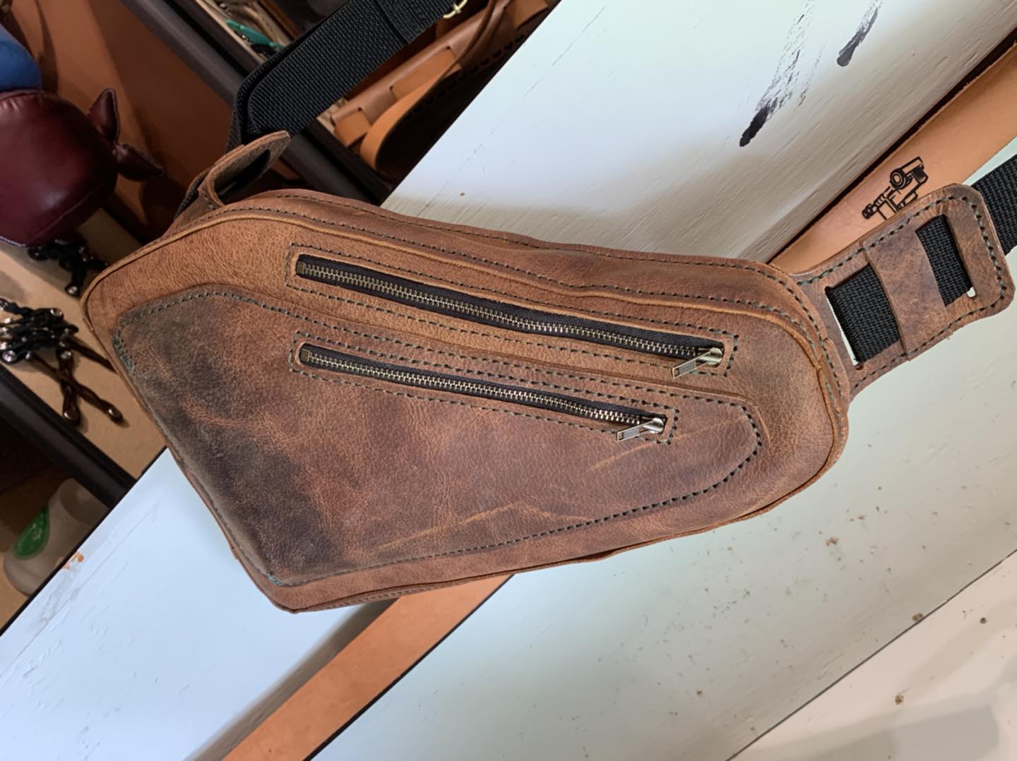 Buco Horsehide Leather Shoulder Bag | BA17111 – BUCO 2017 
