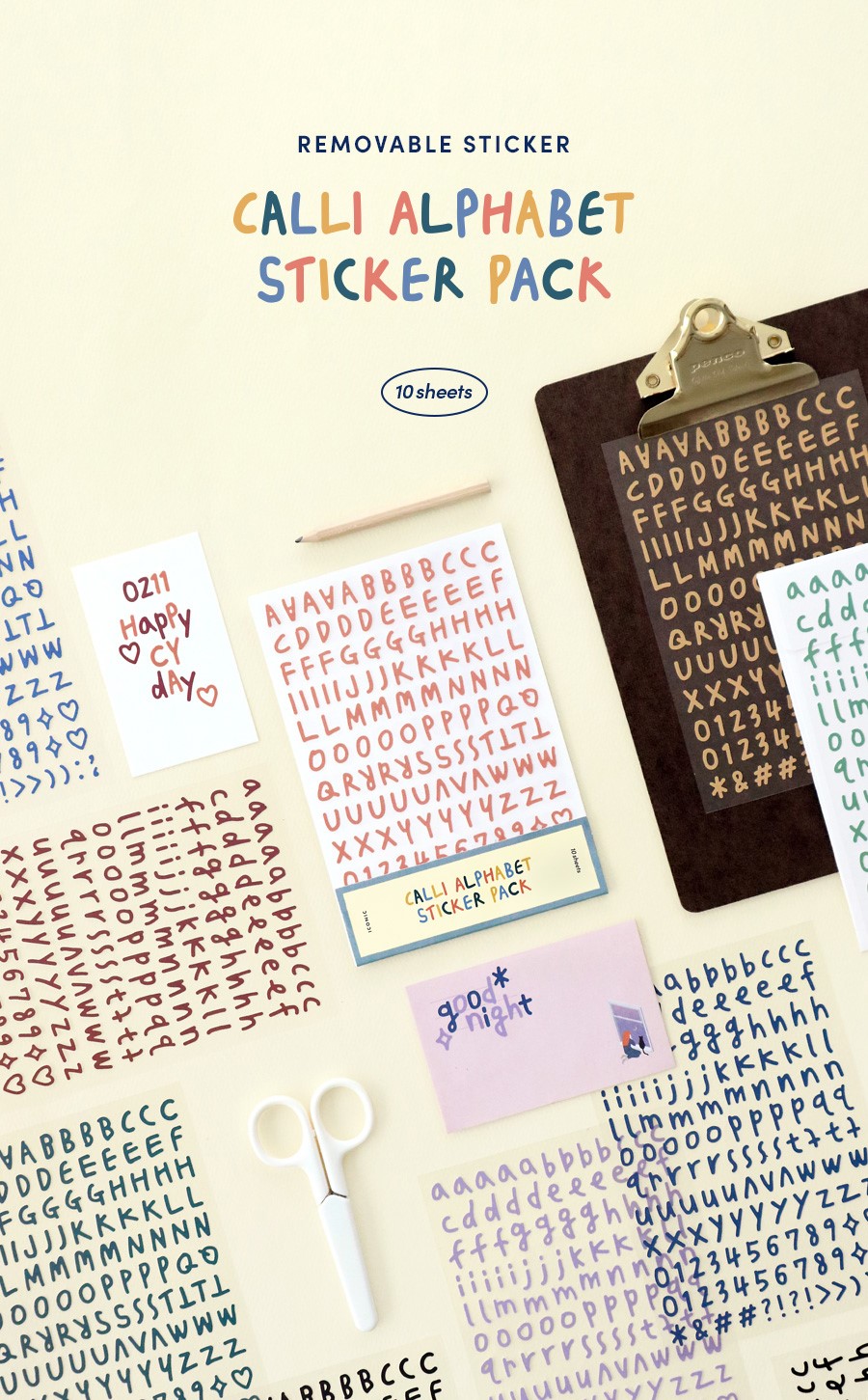 Live out loud - Calli Alphabet Sticker Pack (10 sheets a... | Facebook