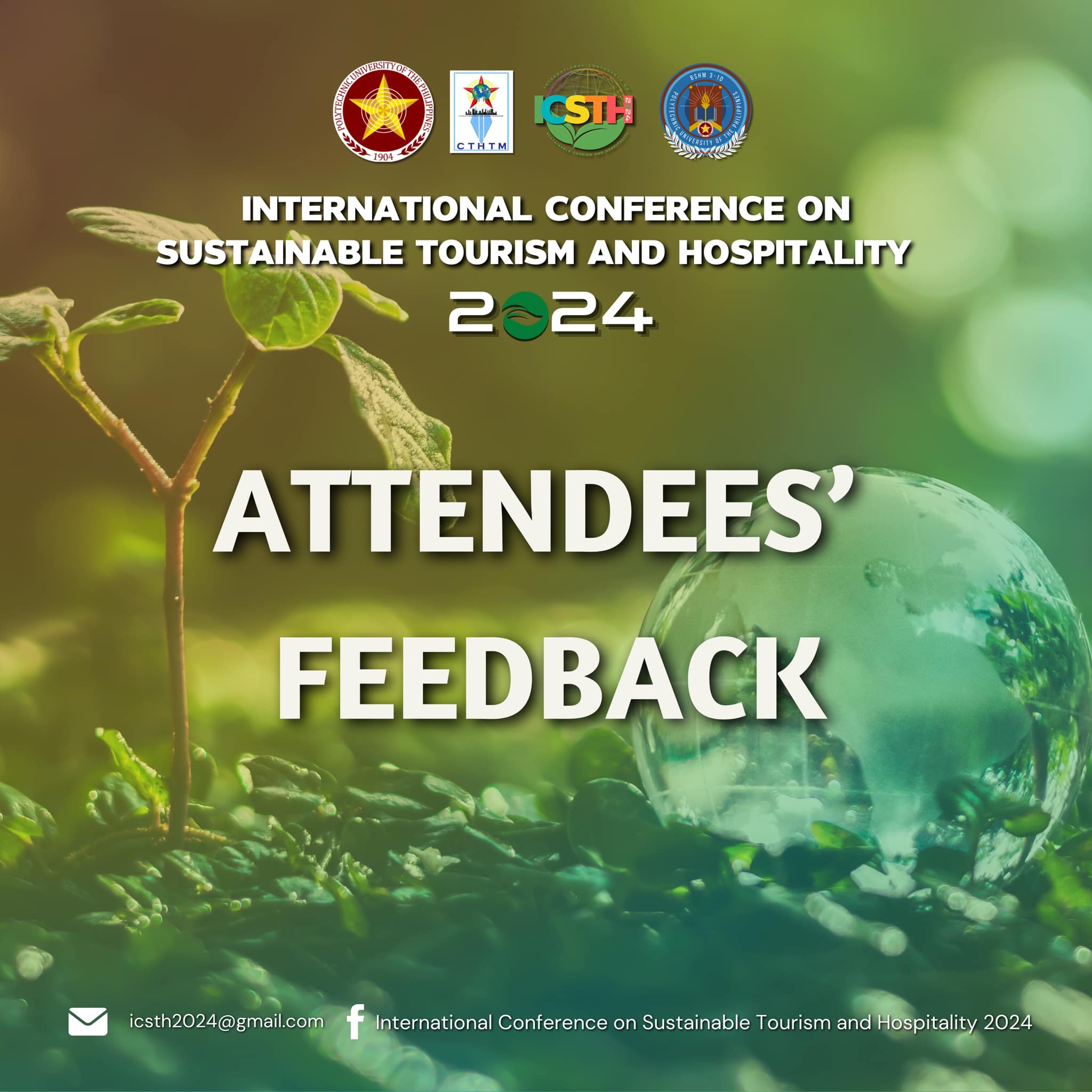 International Conference on Sustainable Tourism and Hospitality 2024