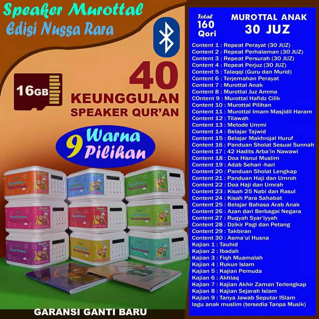 Speaker Al Qur'an COD Berkualitas