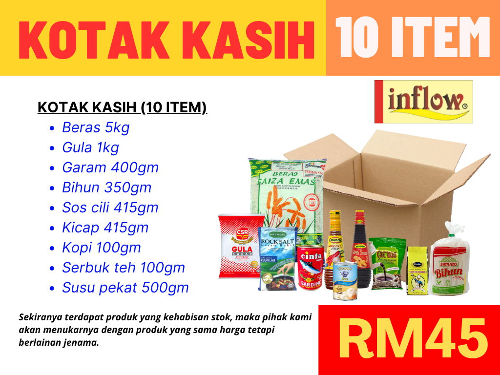 Inflow - KOTAK KASIH INFLOW 📦 DI SHOPEE DAN LAZADA INFLOW...