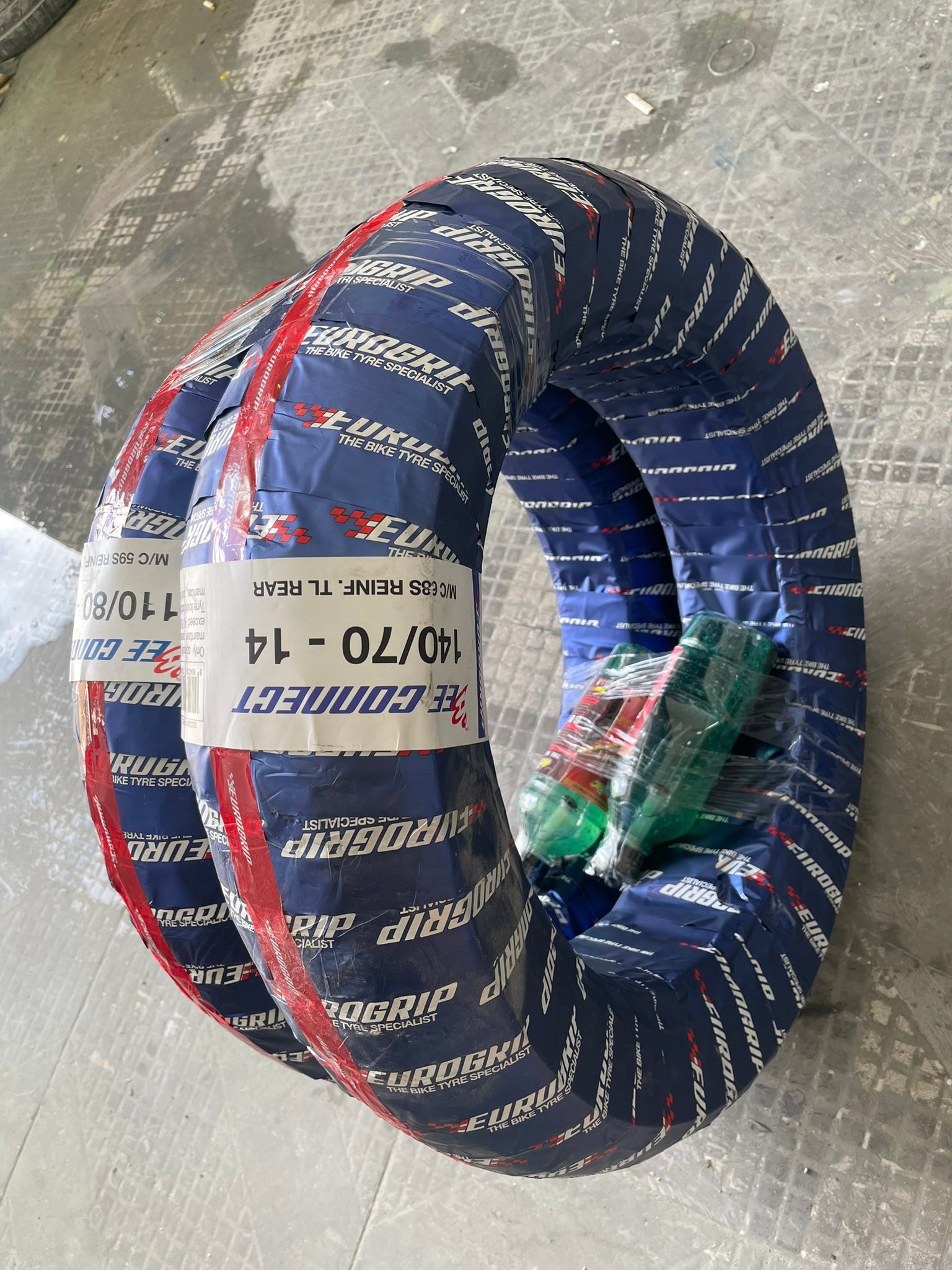 Brand new EuroGrip tire set for sale