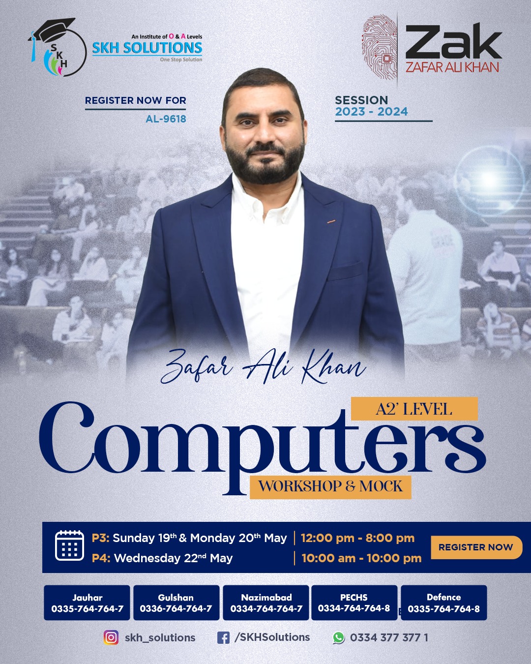 Computer Science 9618, By: Zafar Ali Khan | Karachi