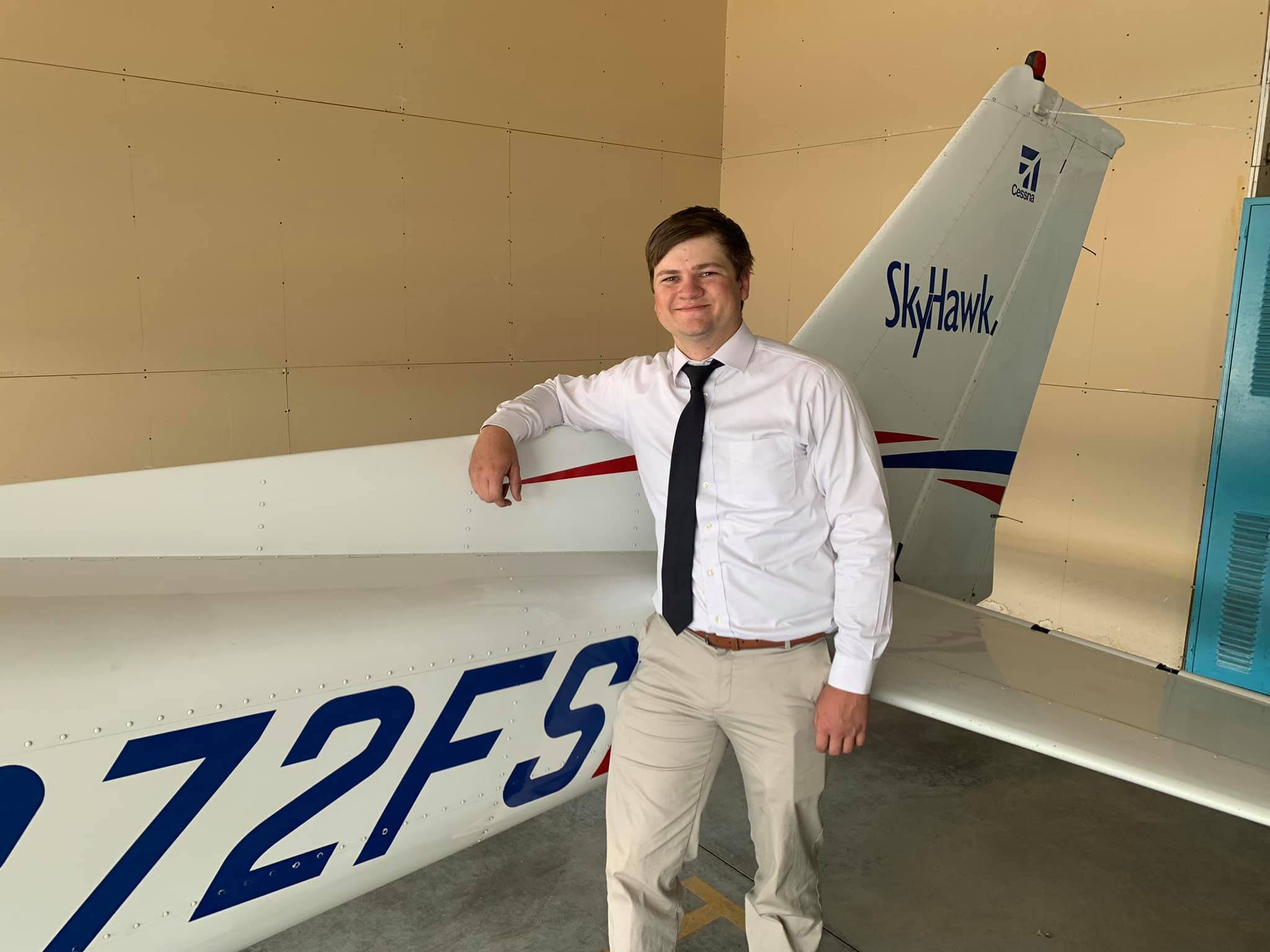 Congratulations to Logan on passing... - The Flying School | Facebook