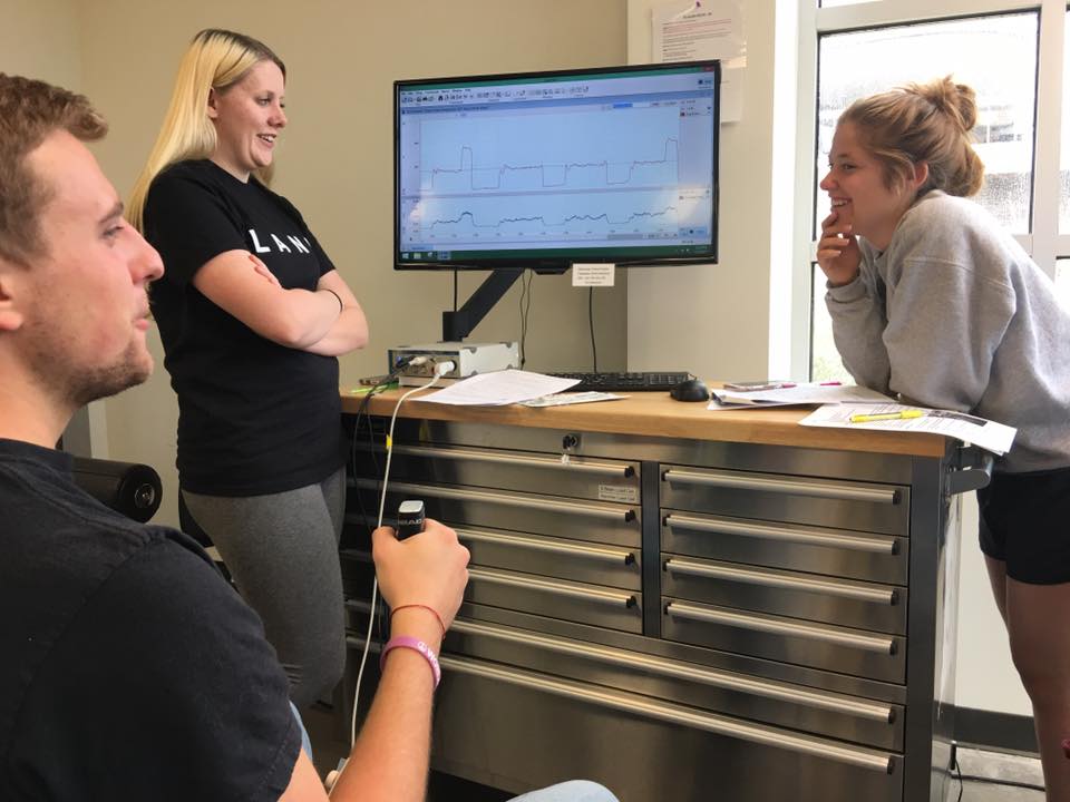 Some scenes from... - CSU HES 319 Lab - Neuromuscular Aspects | Facebook