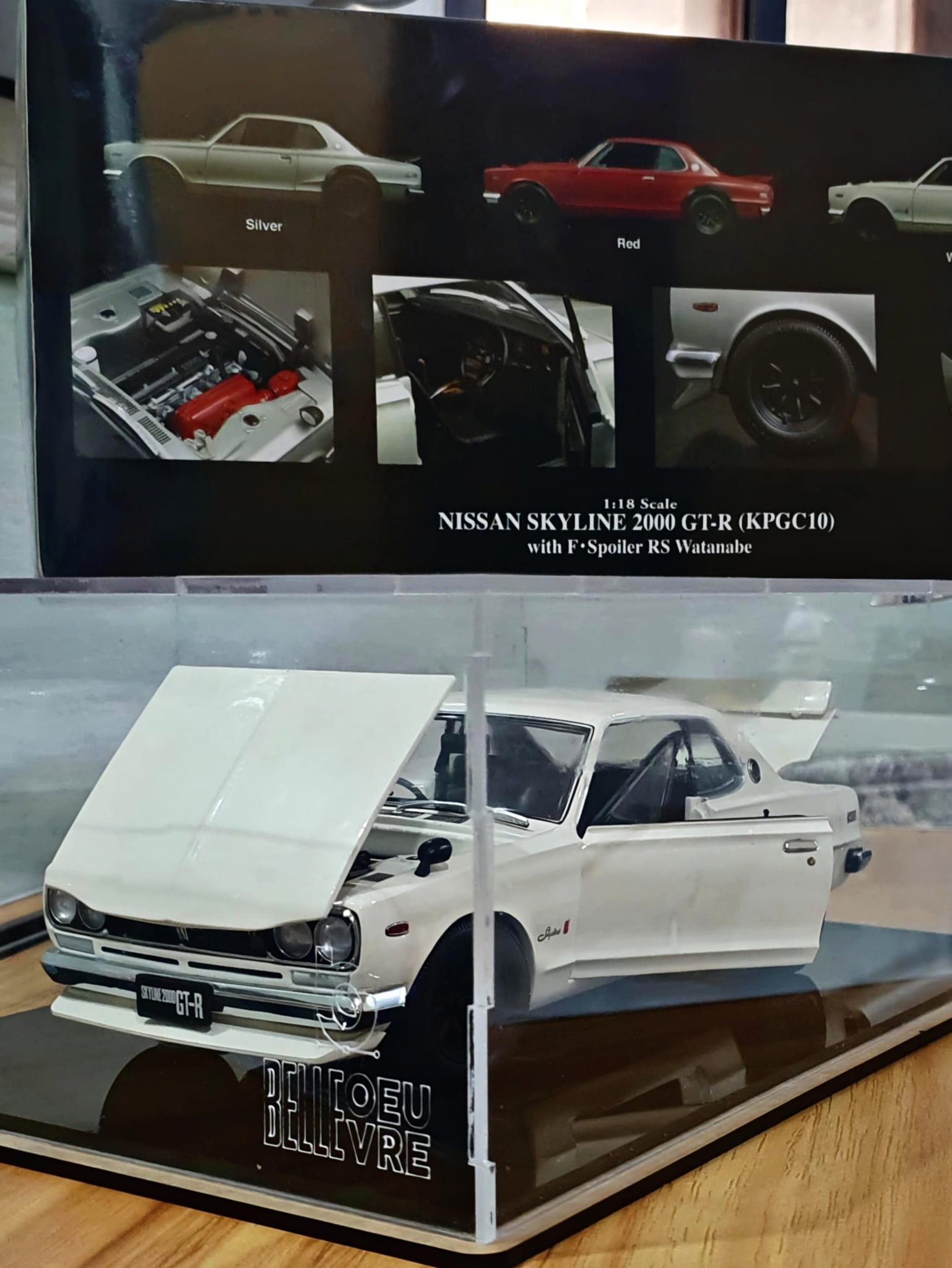 Nissan Skyline 2000 GT-R by Kyosho 1:18