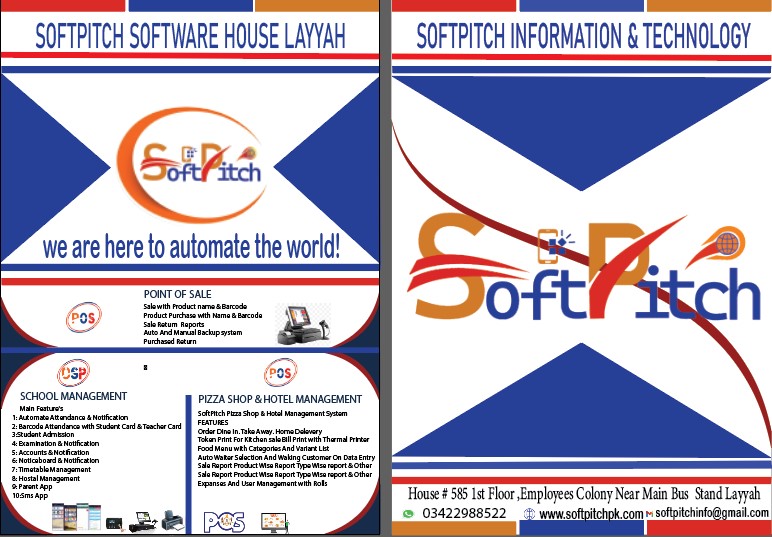 SoftPitch - 3 PRODUCTS OSP SCHOOL MANAGEMENT SYSTEM POS PIZZA SHOP ...