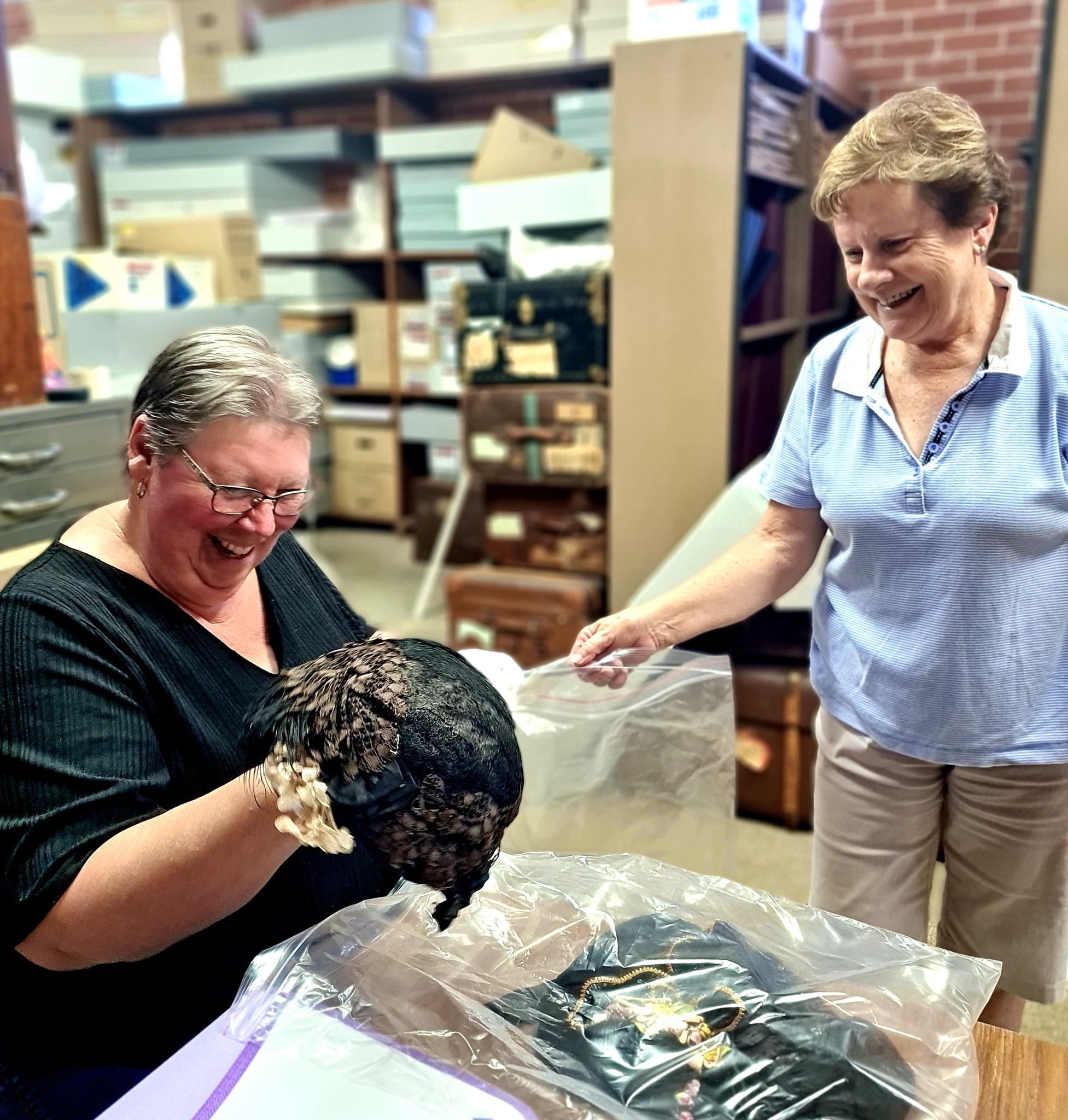 Bathurst - Letting the hat out of the bag! 👒 BDHS Textile Curator Judy ...
