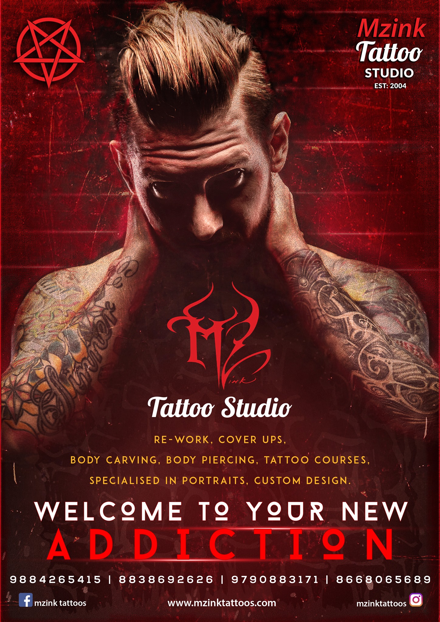 Inkkme Tattoos - ♈Aries Tattoo ♈ In this tattoo, the Aries symbol is ...