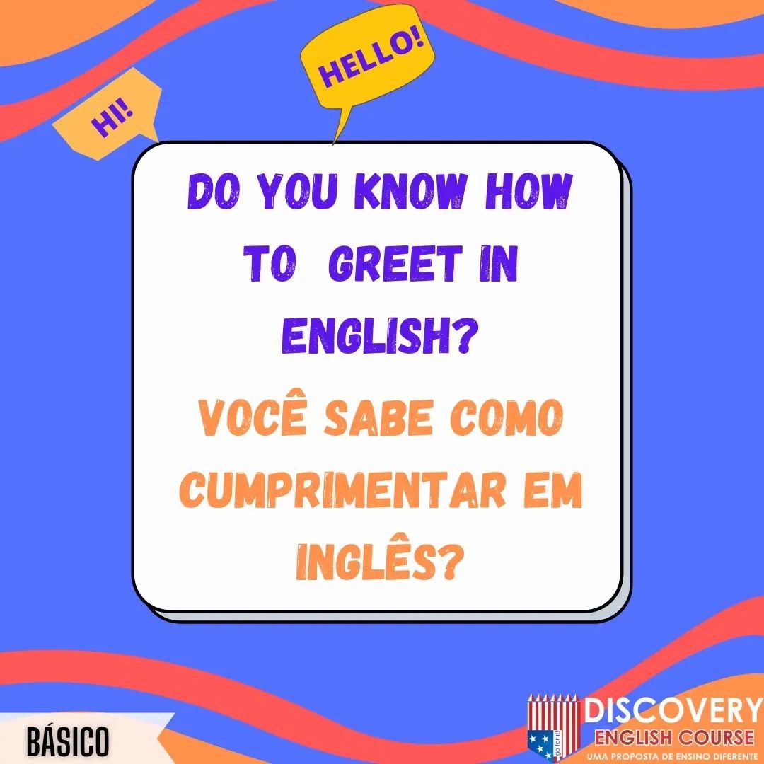 Vocês sabem como se cumprimentar em... - Discovery Idiomas | Facebook