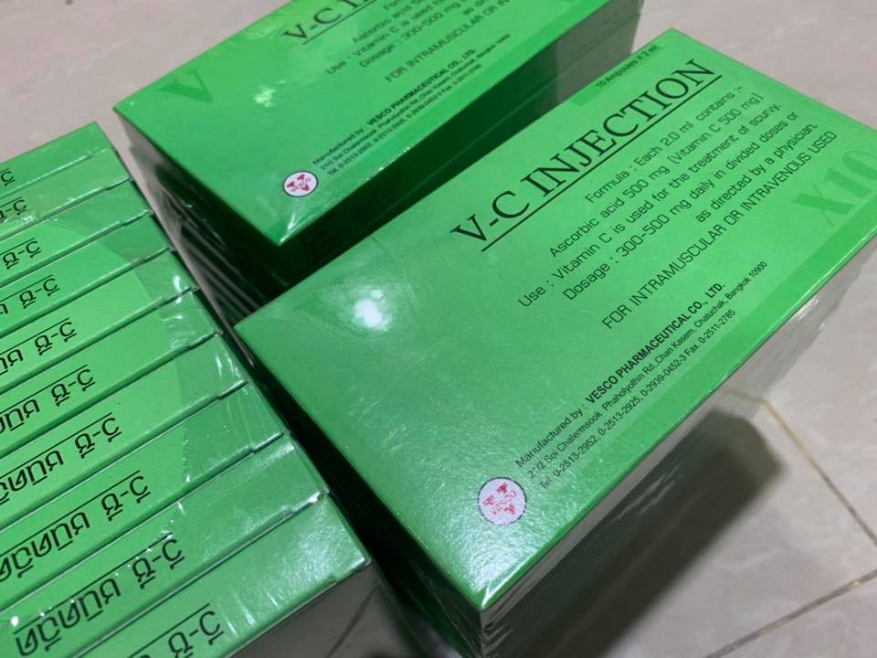 วิตามินซี V-C Injection ราคาถูก แท้ 100% - Home