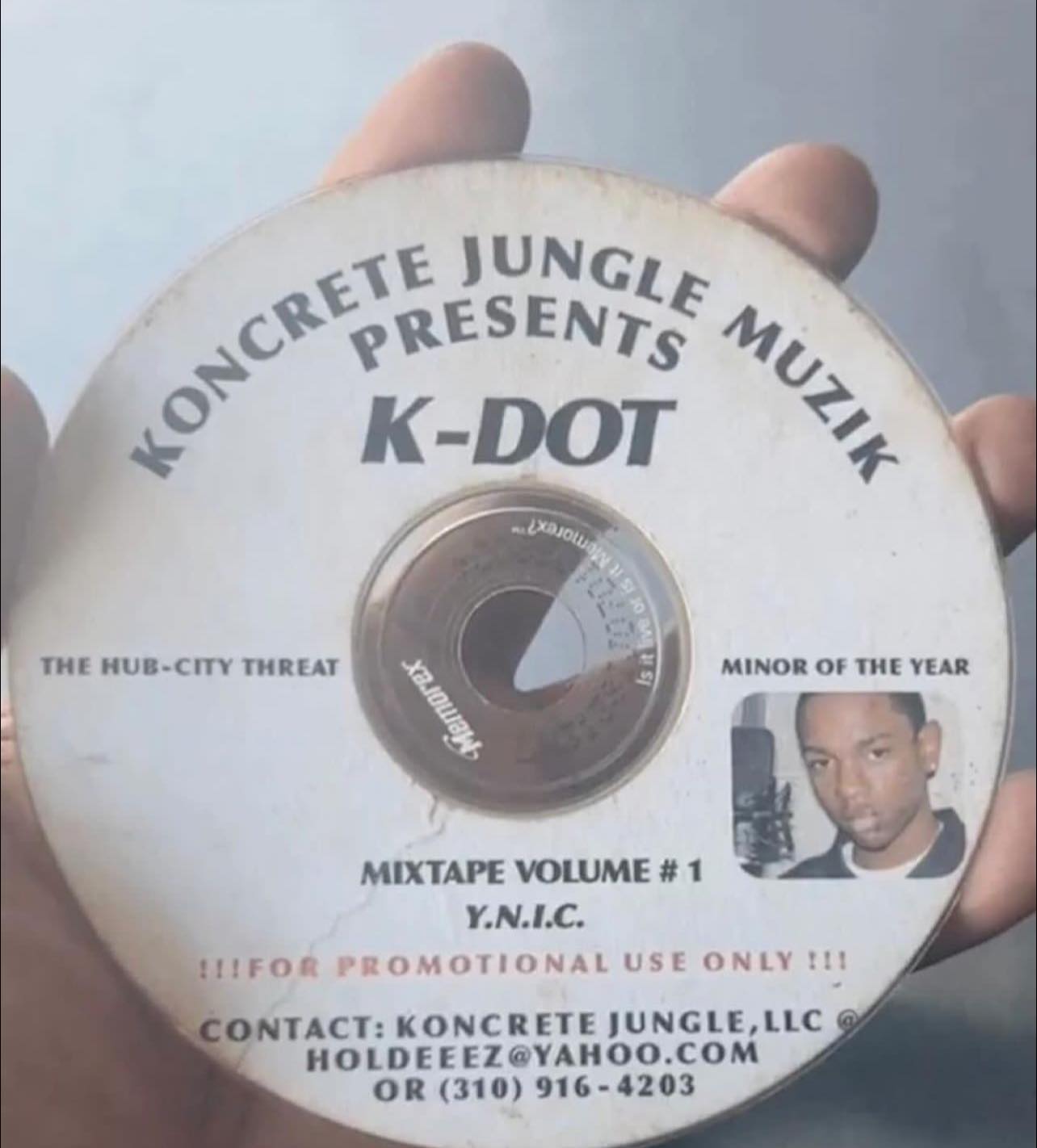 K-Dot before TDE💪🏾 Always believe in your dreams….