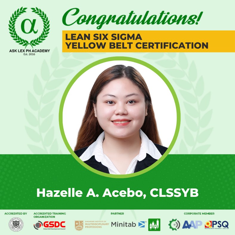 Ask - Congratulations, Hazelle A. Acebo, CLSSYB, for successfully ...