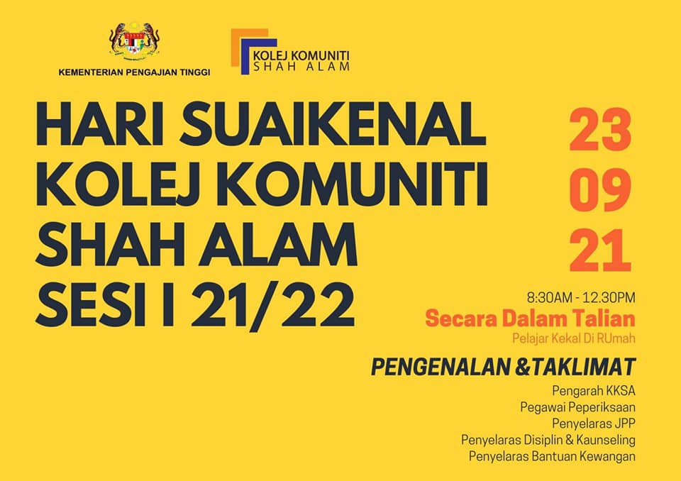 Permohonan Kolej Komuniti 2022 Online Sesi Jun Disember Semakan Upu