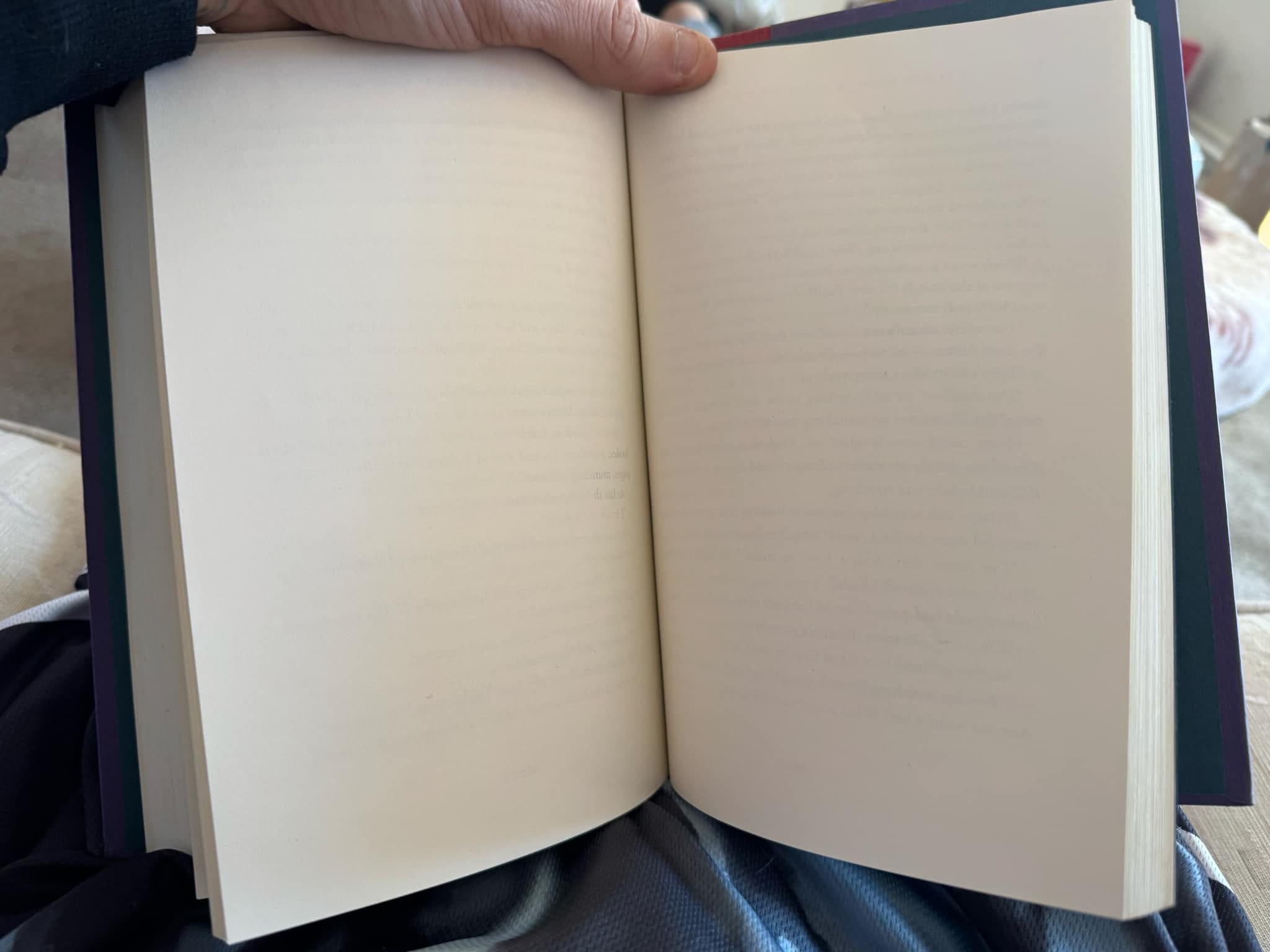 First edition Harry Potter book missing 16 pages