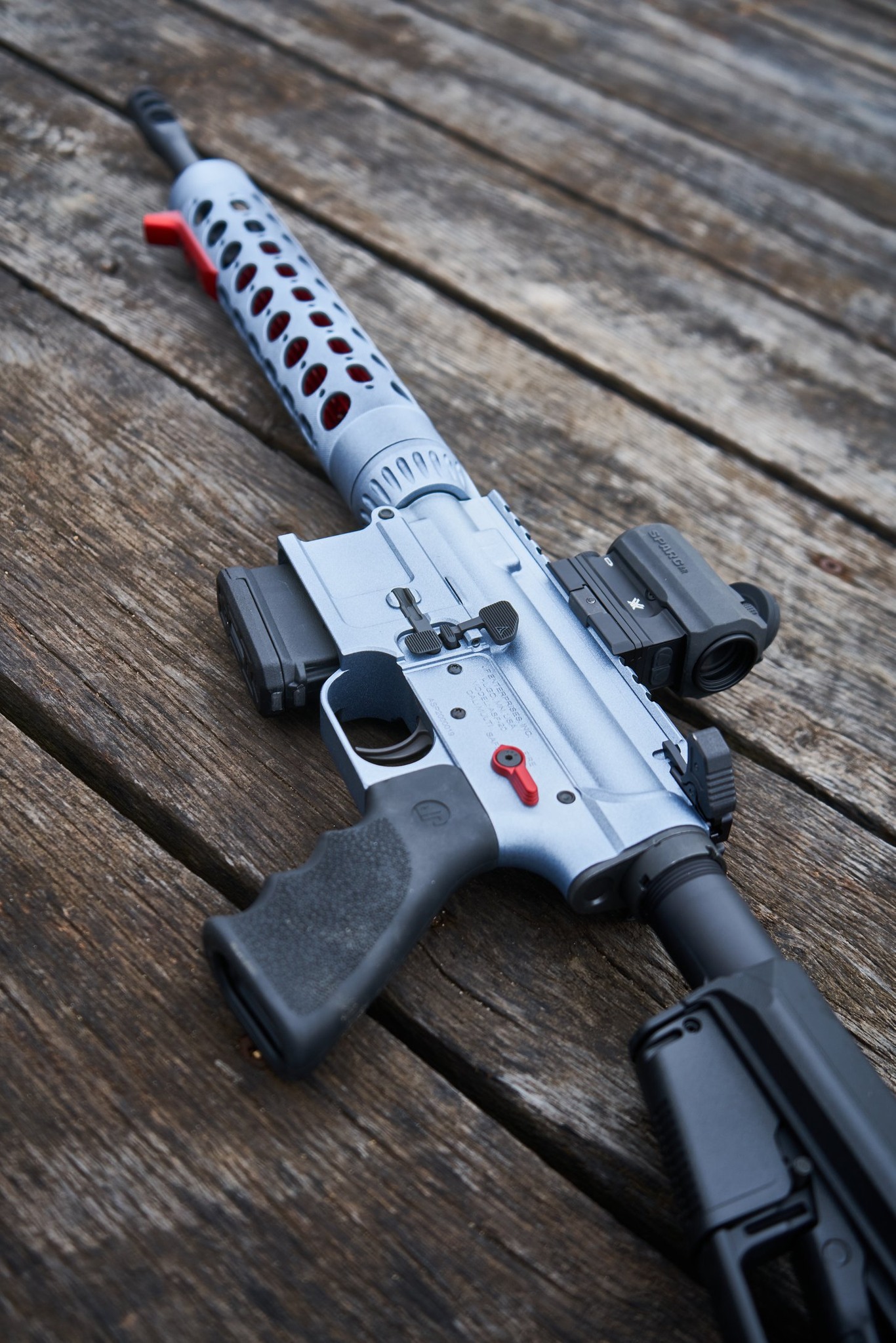 JP Enterprises' ASF-20TM rifle for right- and left-handed shooters