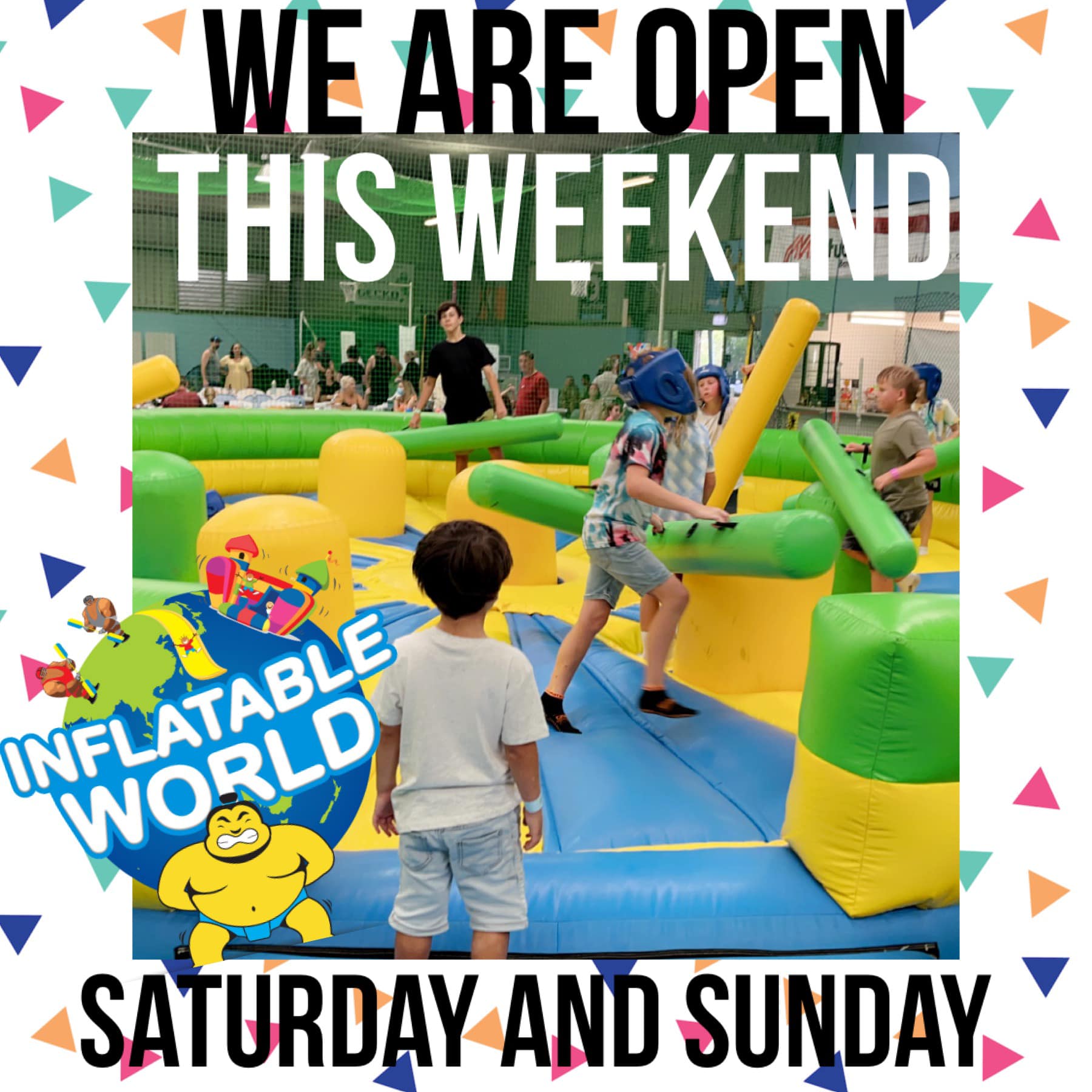 Inflatable - Don’t let the weather get you down. Come to Inflatable ...