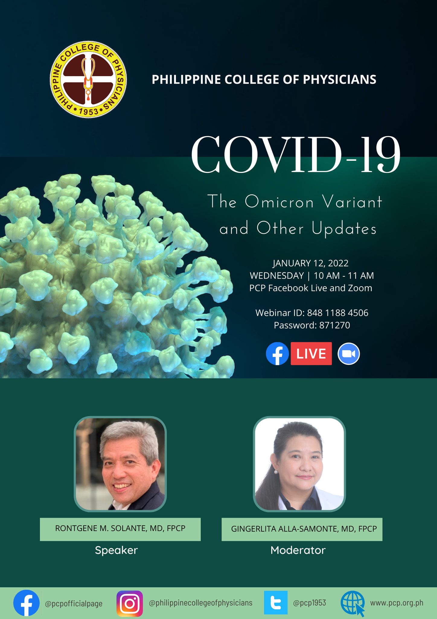 PCP Health Forum... - Philippine College of Physicians | Facebook