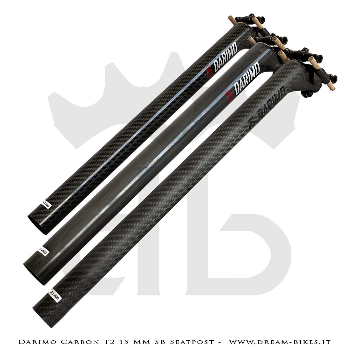 Darimo Carbon T2 SB 15 mm is the lightest setback seatpost in the