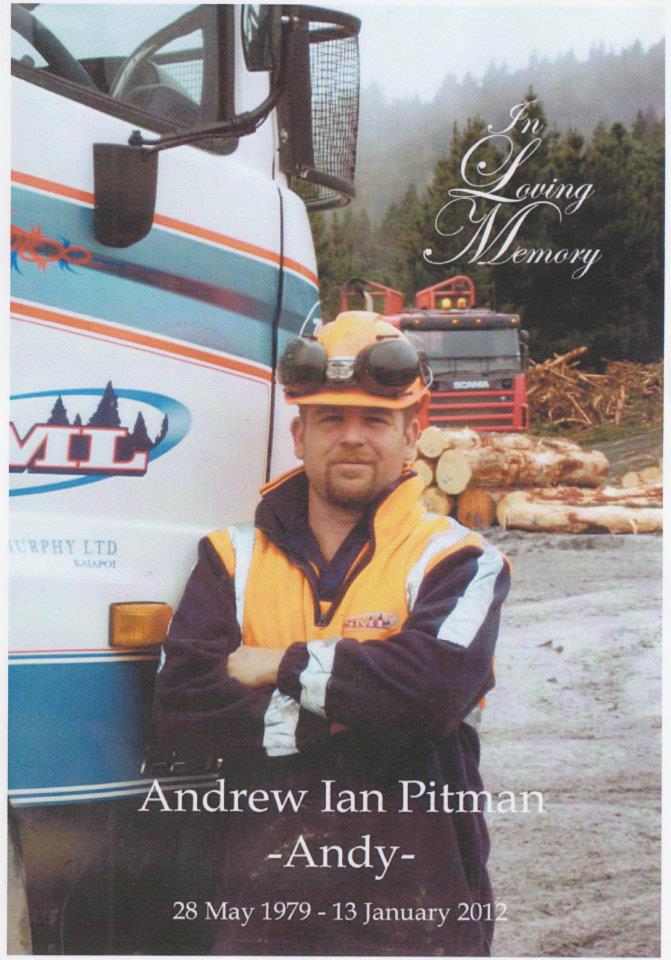 RIP Andrew Ian Pitman (Pitty) 28/05/1979 - 13/01/2012