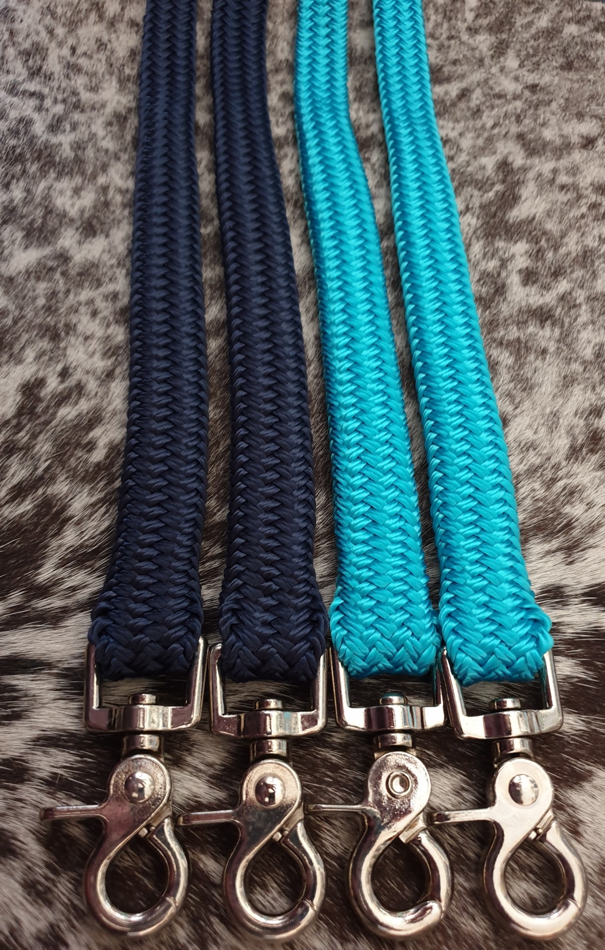 Rural Ropes - Flat Split Reins 7ft Navy $60 6ft Aqua $55... | Facebook