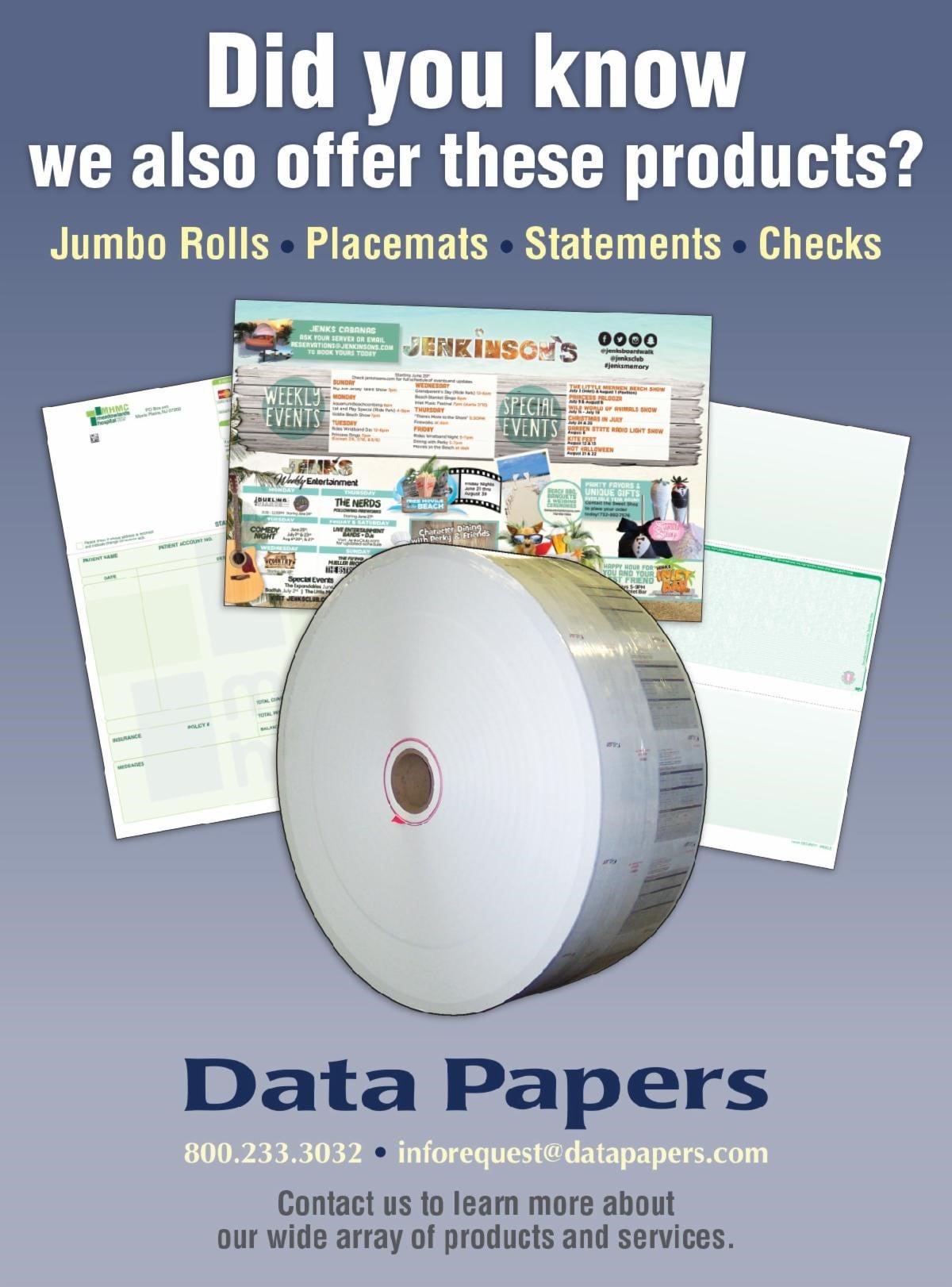 Data Papers, Inc. | Muncy PA