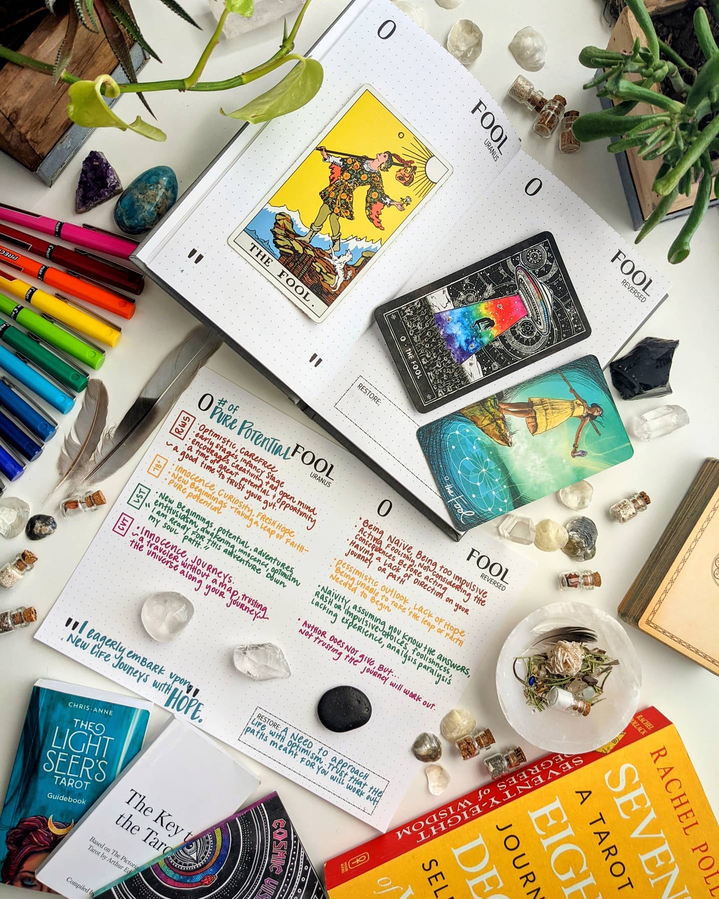 Tarot Guidebook Journal