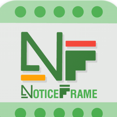 Notice Frame