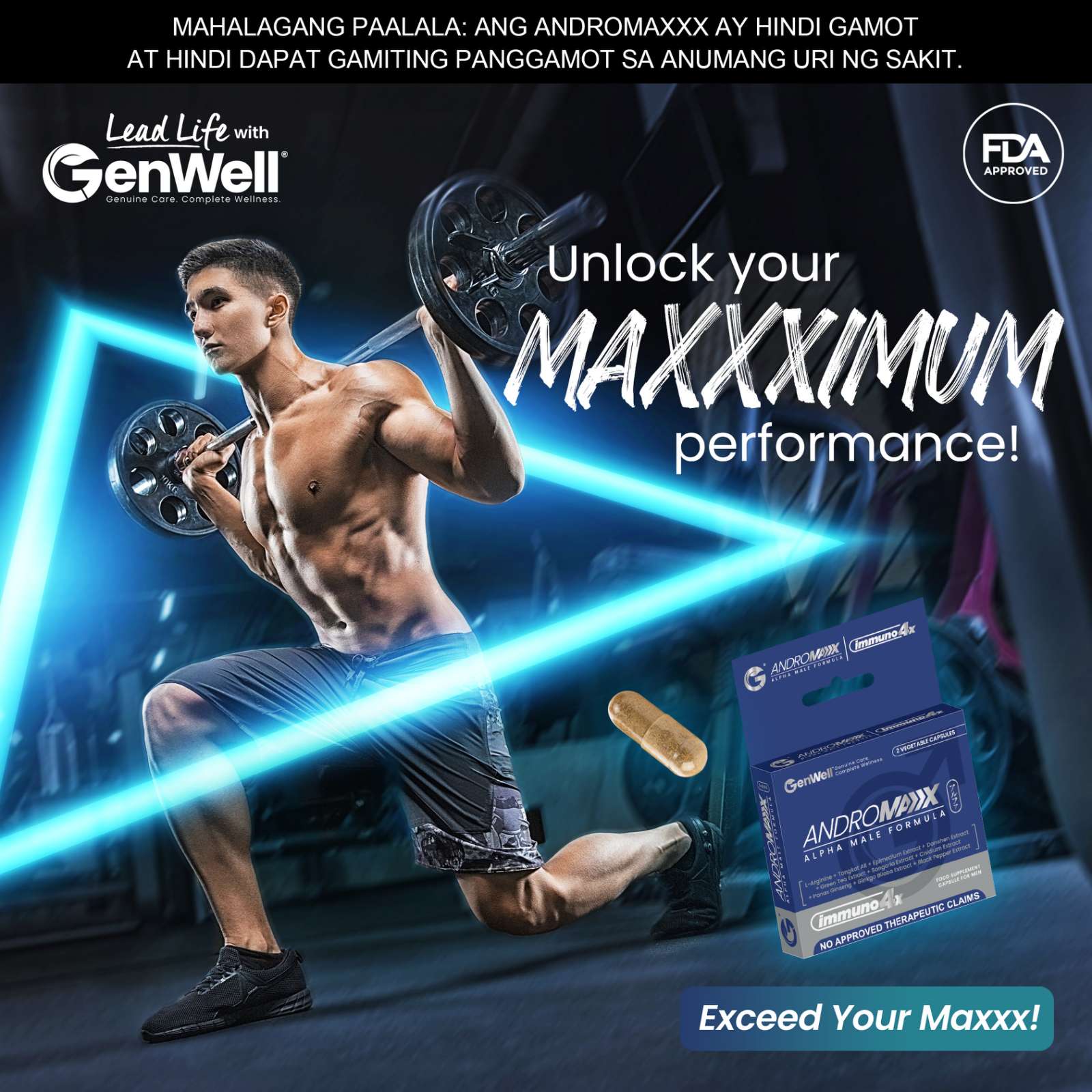 GenWell - Unlock your max performance with AndroMaxxx! Each capsule is ...