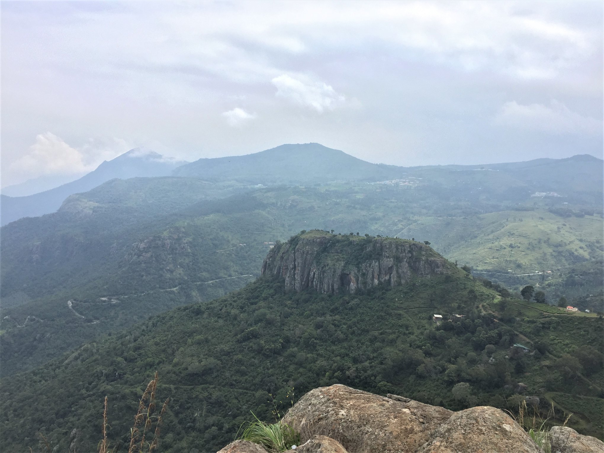 Touring with PK - Sholur view point is located 19 km north...