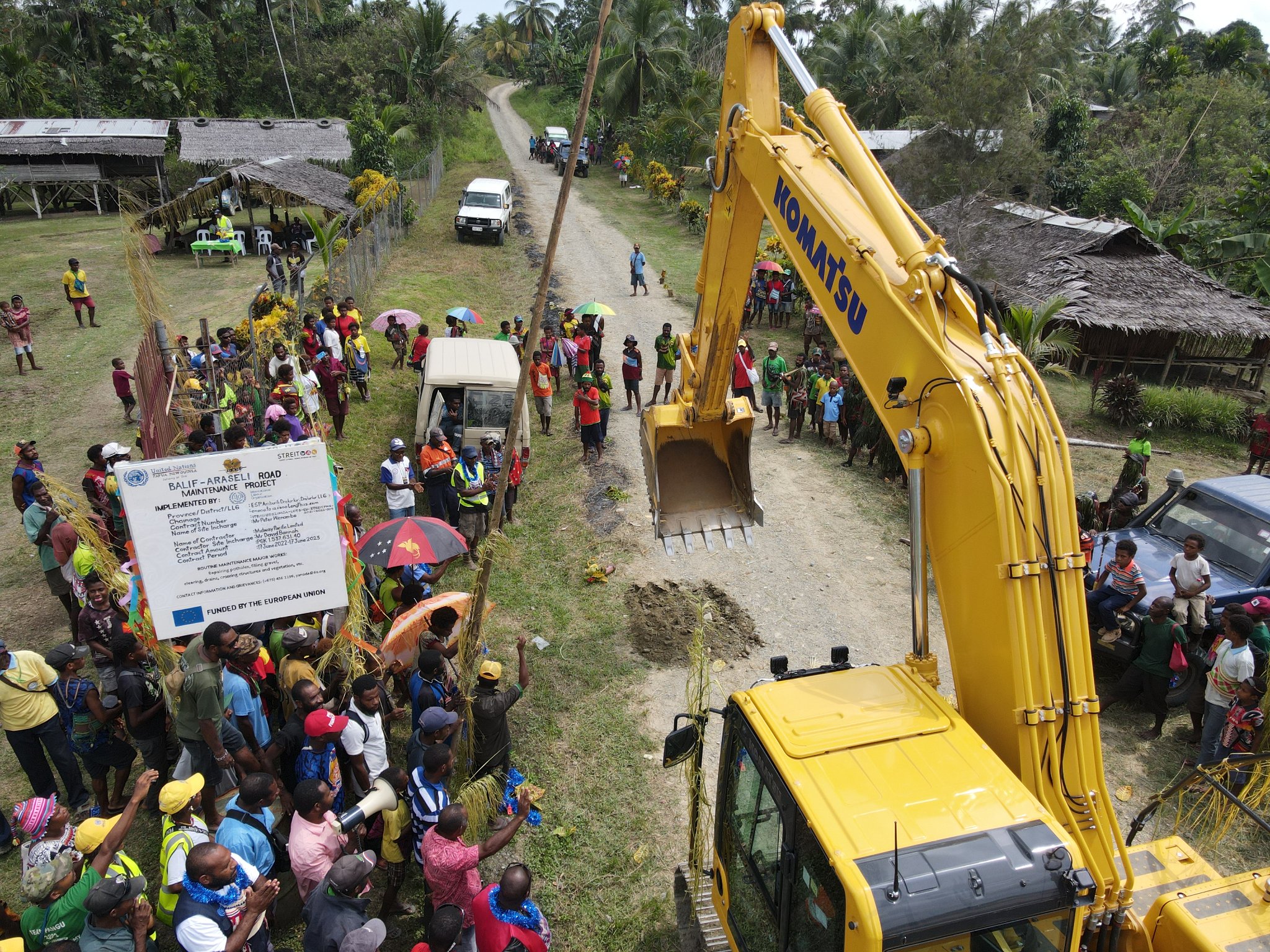 BALIF-ARASELI ROAD MAINTENANCE... - EU-STREIT PNG programme | Facebook