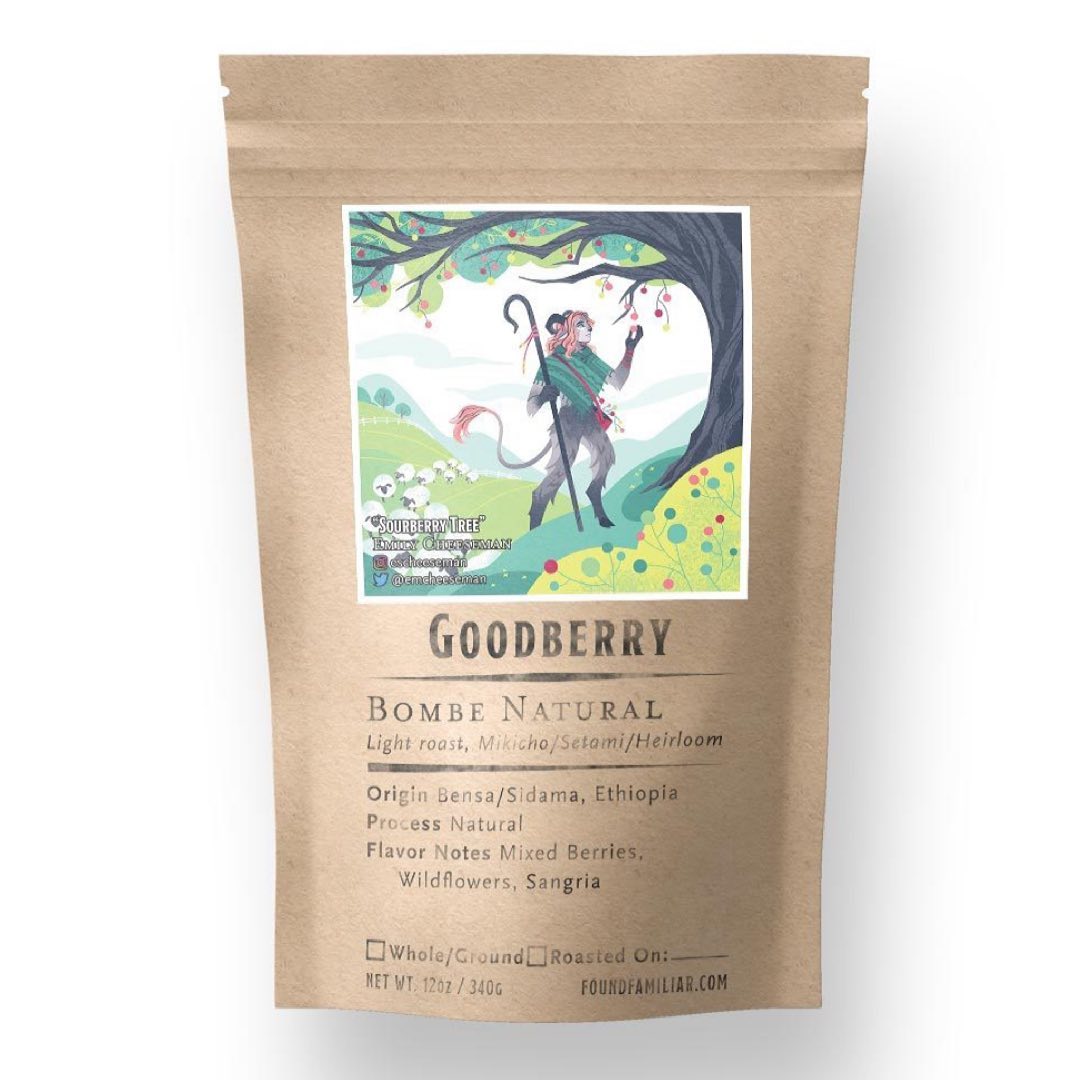 GOODBERRY! Amazingly fruity light... - Found Familiar Coffee | Facebook