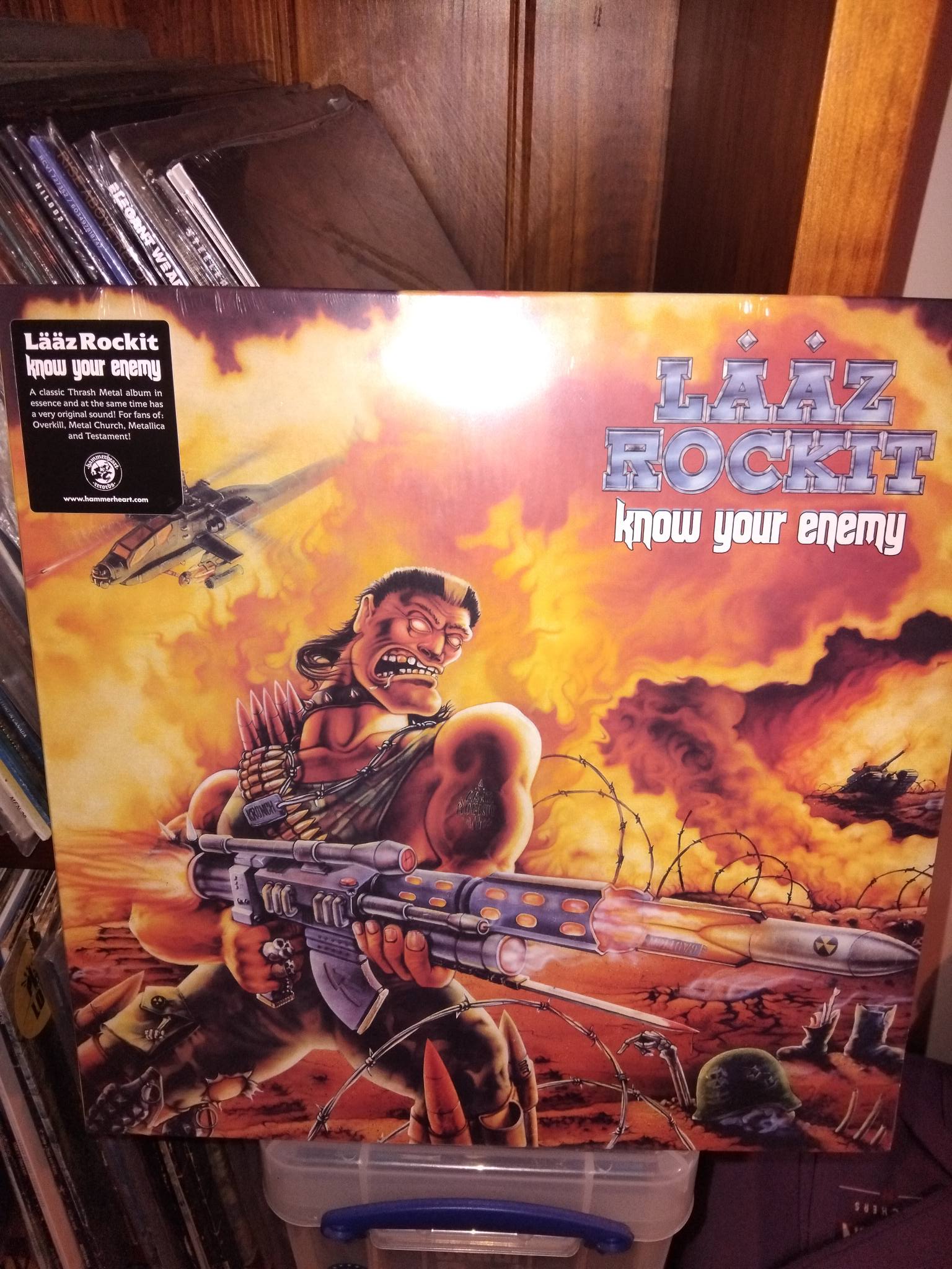Laaz Rockit : Know Your Enemy LP Laaz Rockit : Annihilation