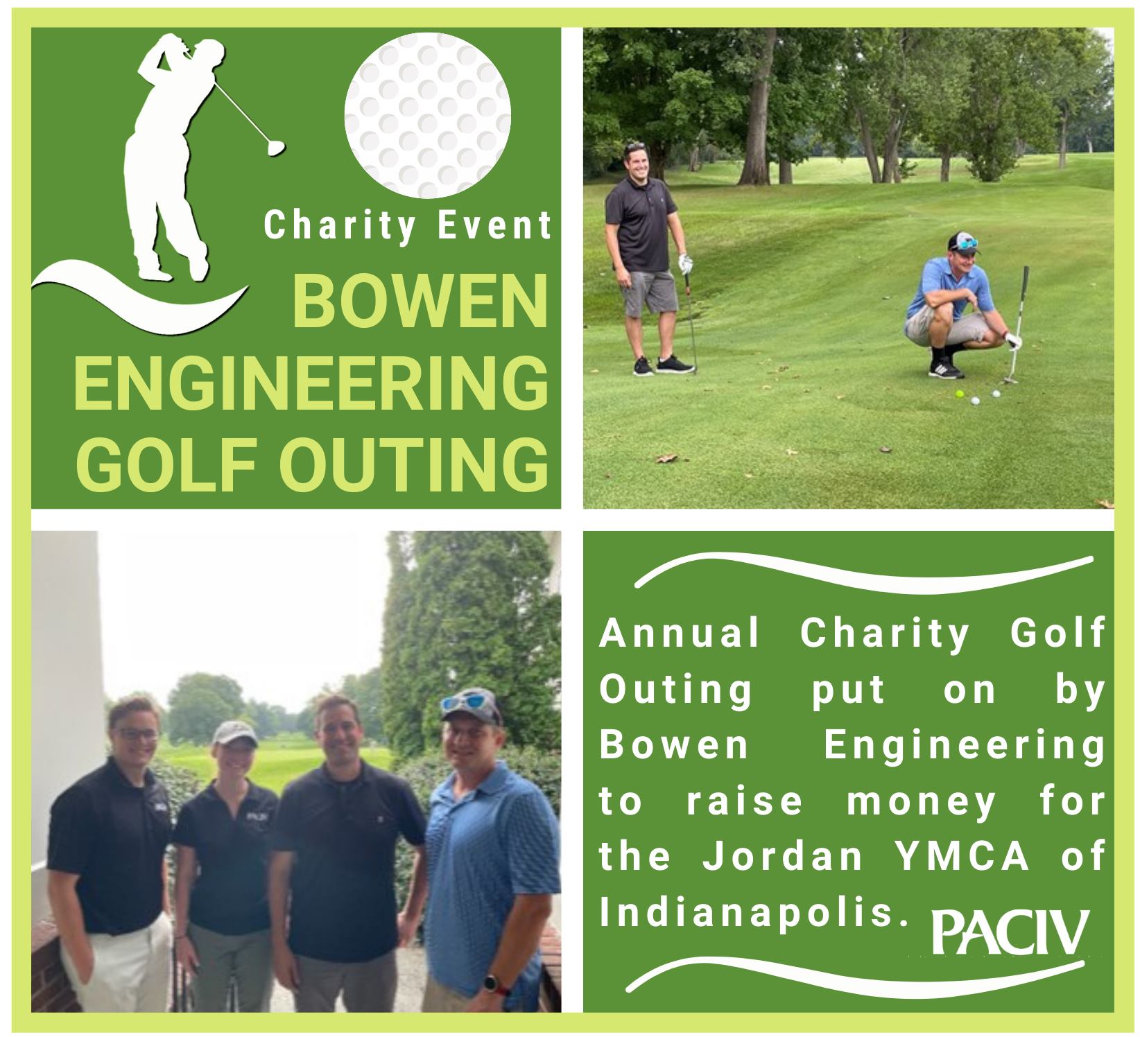 PACIV - Our PACIV team attended the annual charity golf... | Facebook