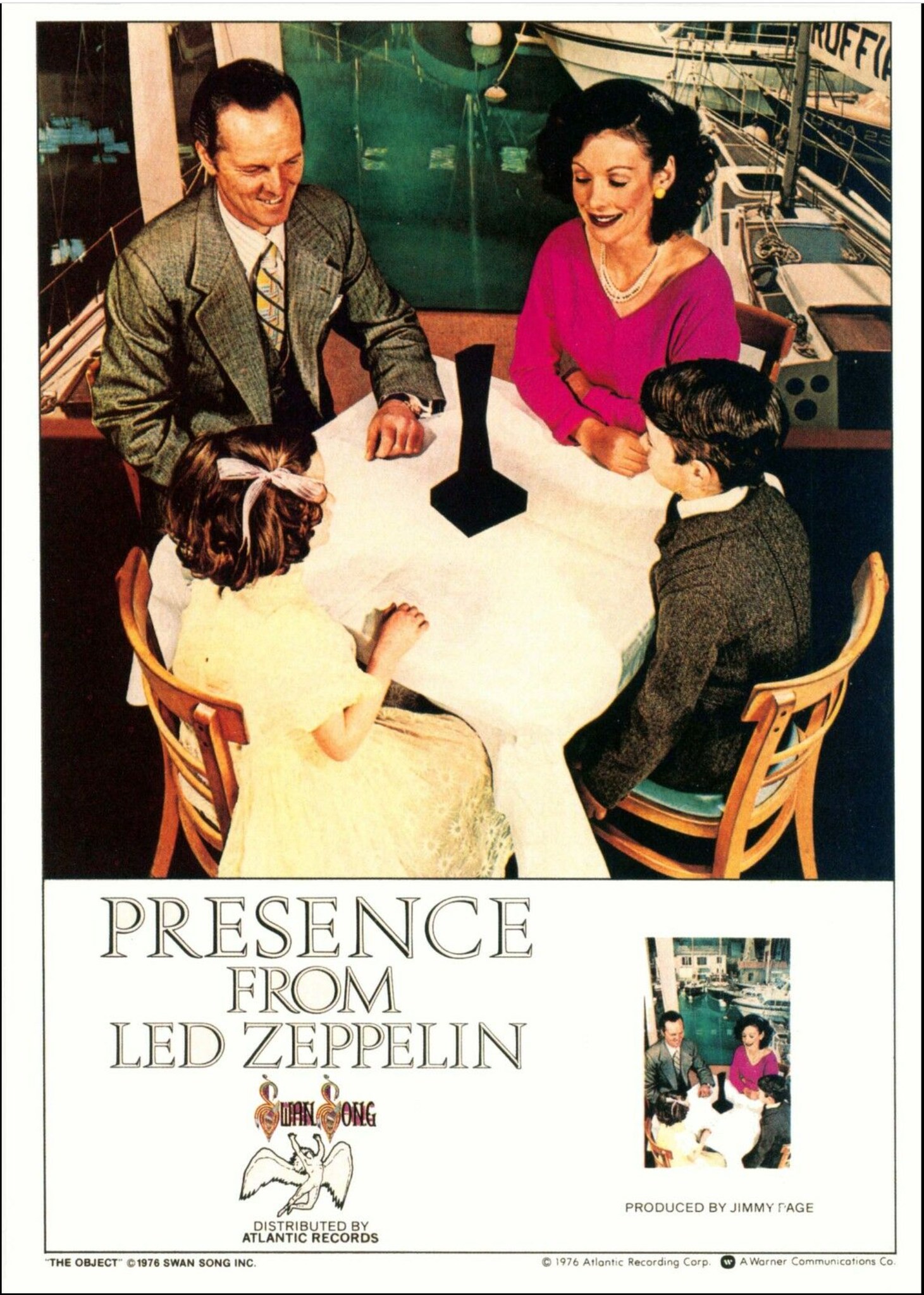 Presence, the seventh studio album by Led Zeppelin, was released